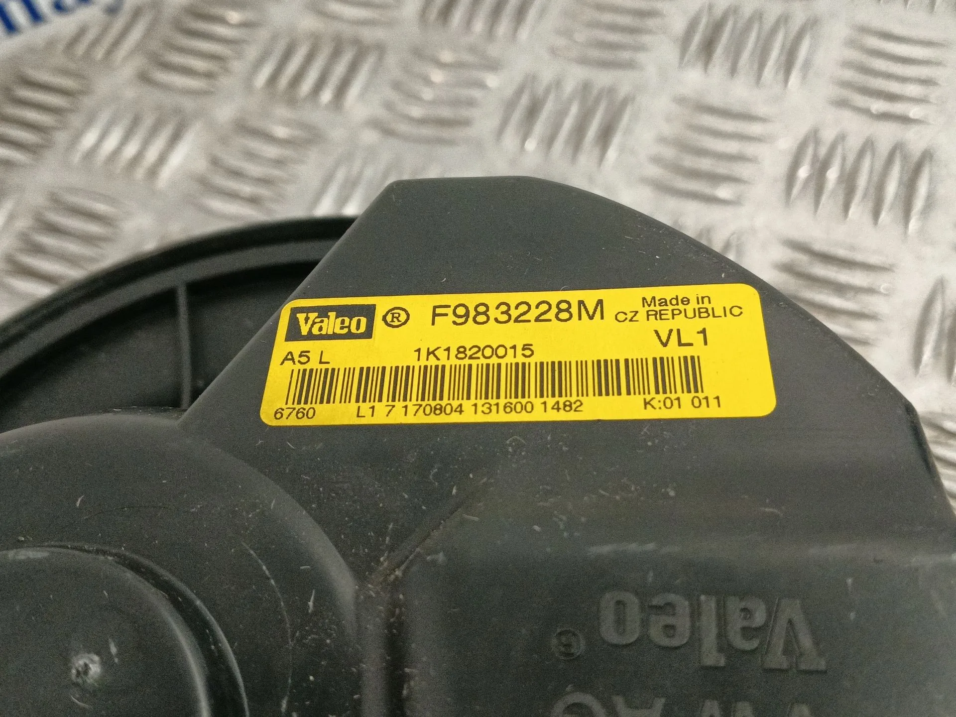 Motor Calefaccion para Volkswagen Golf V (1K1)
