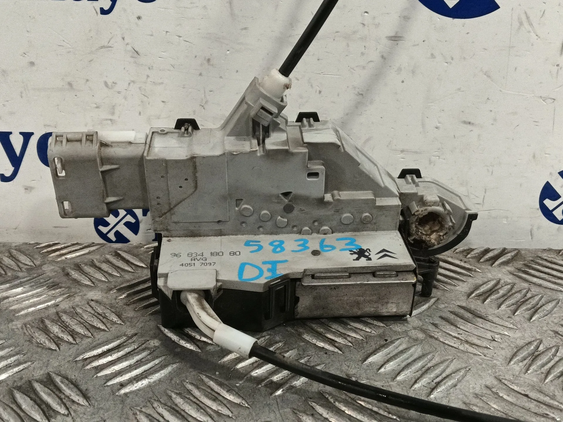 Cerradura Puerta Delantera Izquierda para Peugeot 407 Sw