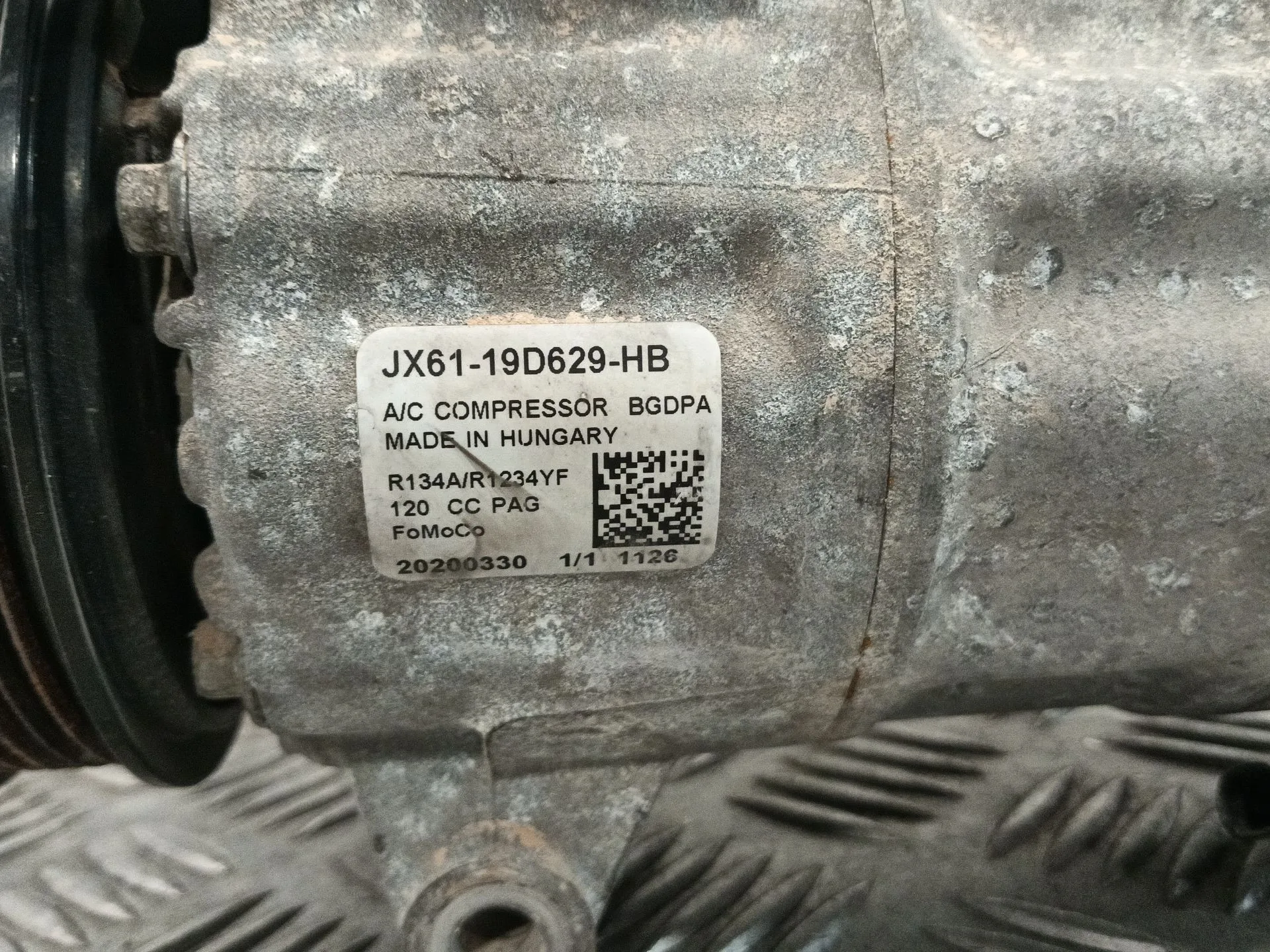 Compresor Aire Acondicionado para Ford Transit Connect V408 Furgoneta/Monovolumen