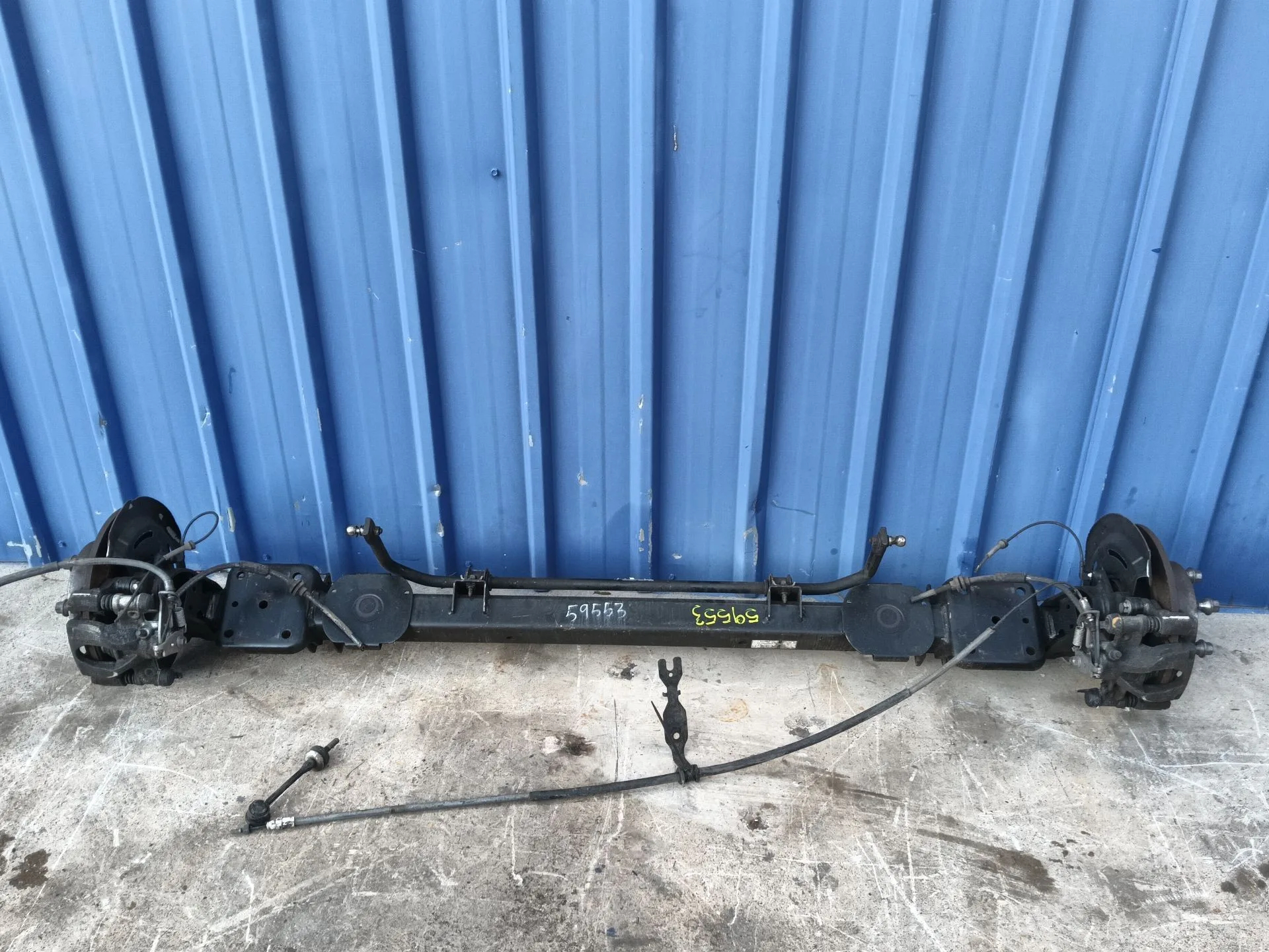 Puente Trasero para Renault Master Iii Furgoneta (Fv)