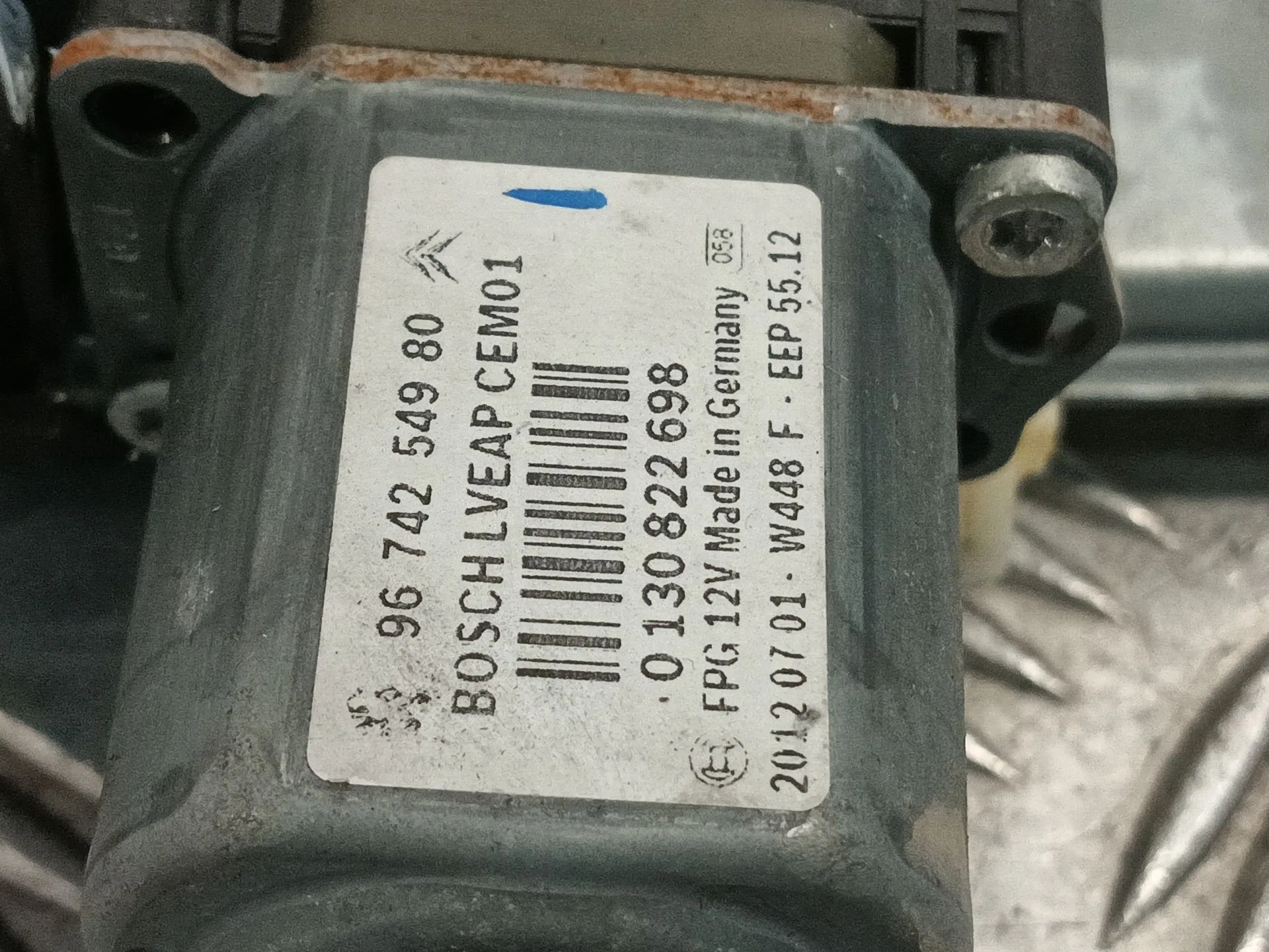Elevalunas Trasero Derecho para Peugeot 208 I (Ca_, Cc_)