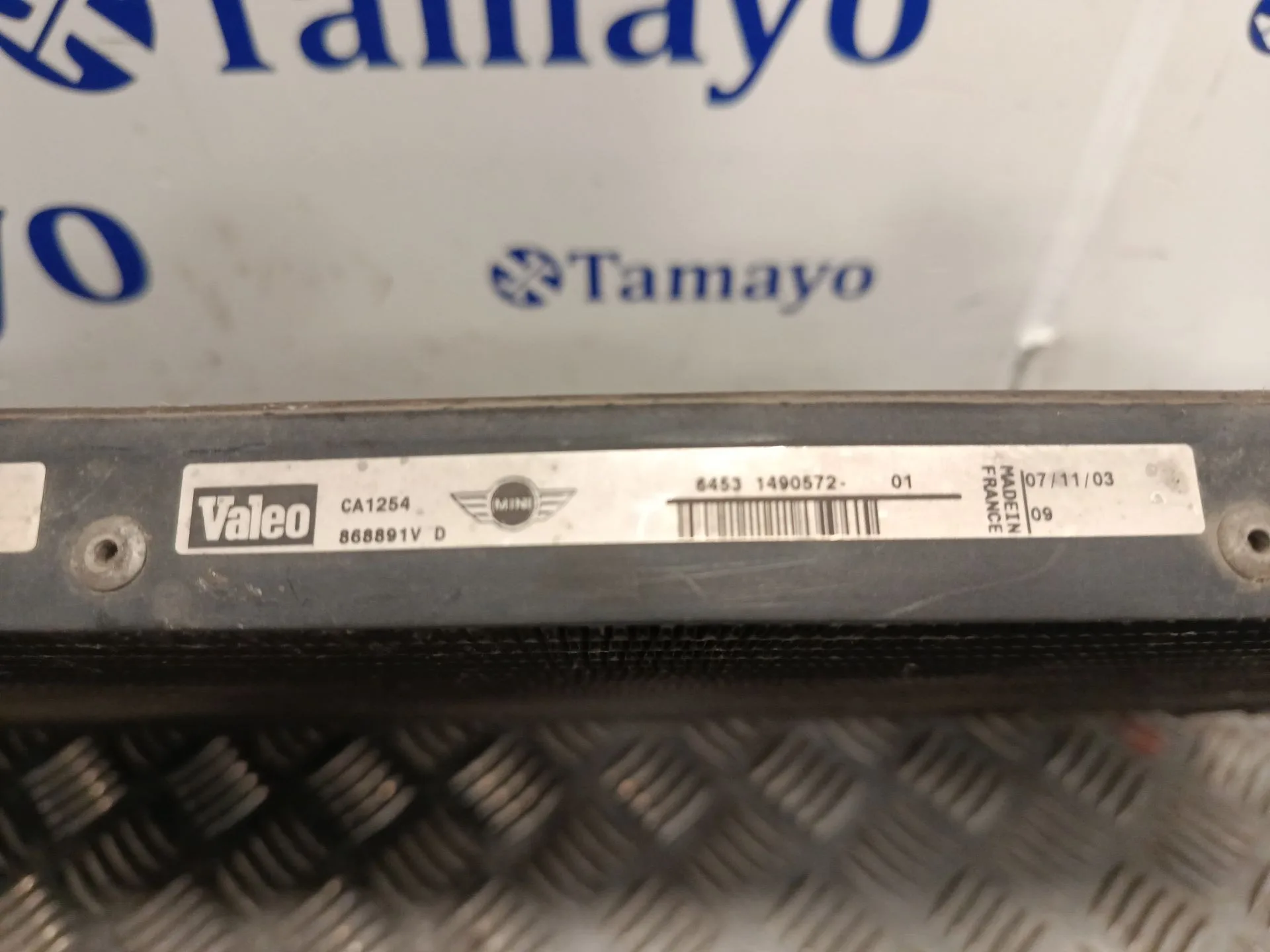 Condensador / Radiador Aire Acondicionado para Mini Mini (R50, R53)