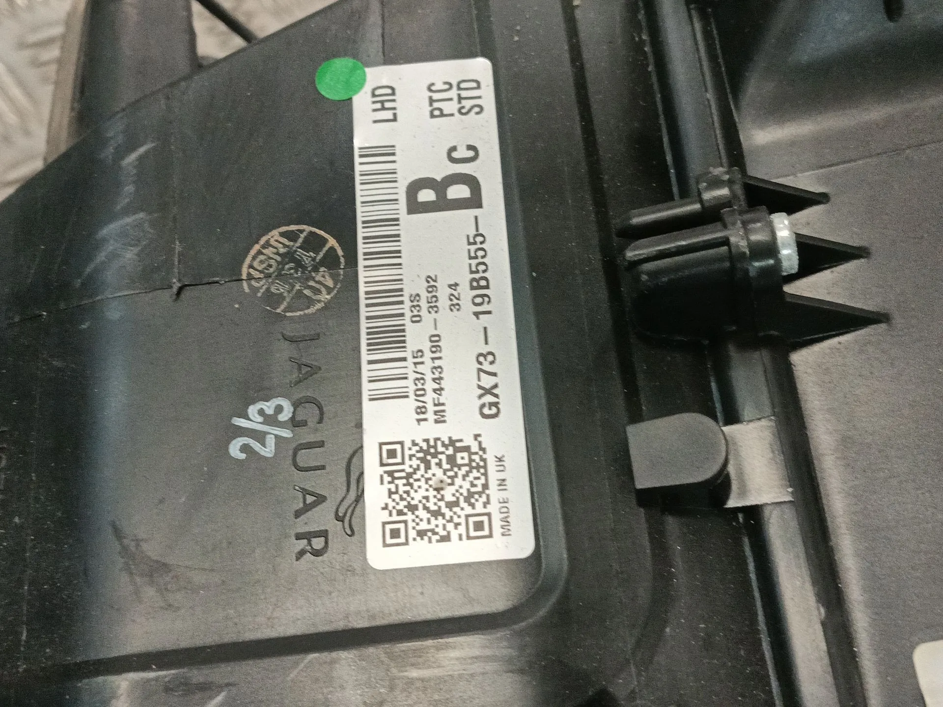 Calefaccion Entera Normal para Jaguar Xe (X760)