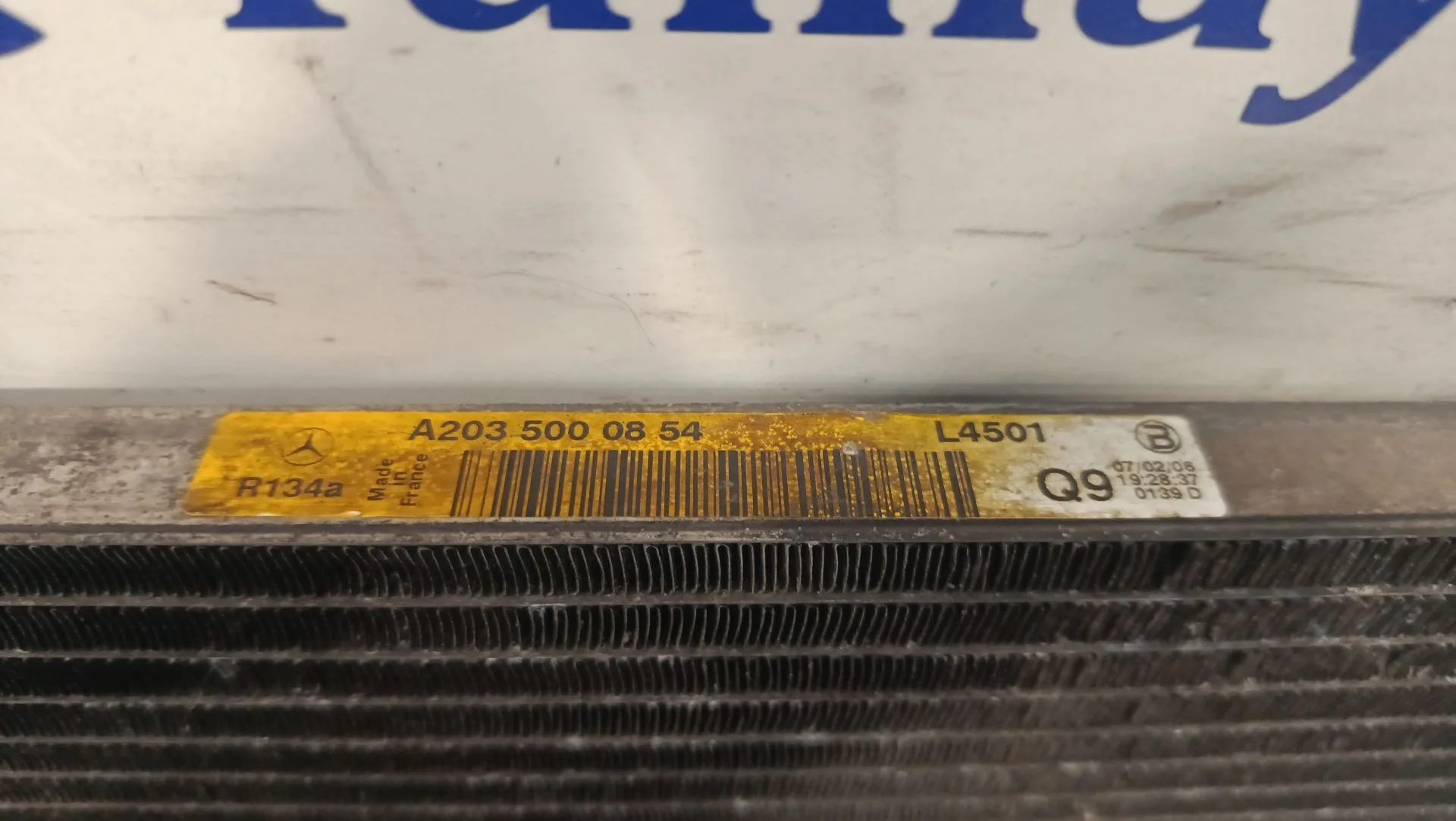 Condensador / Radiador Aire Acondicionado para Mercedes-Benz Clase C (W203)