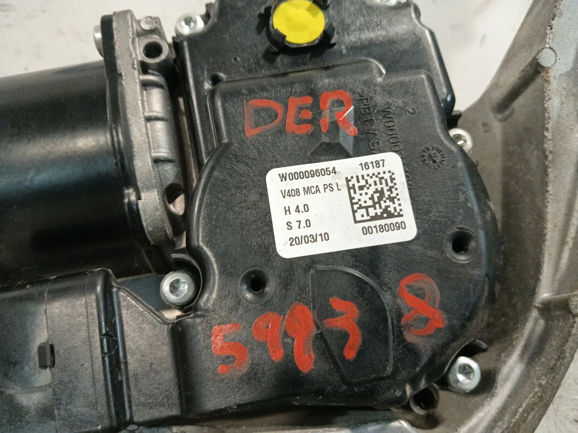 Motor Limpia Delantero para Ford Transit Connect V408 Furgoneta/Monovolumen