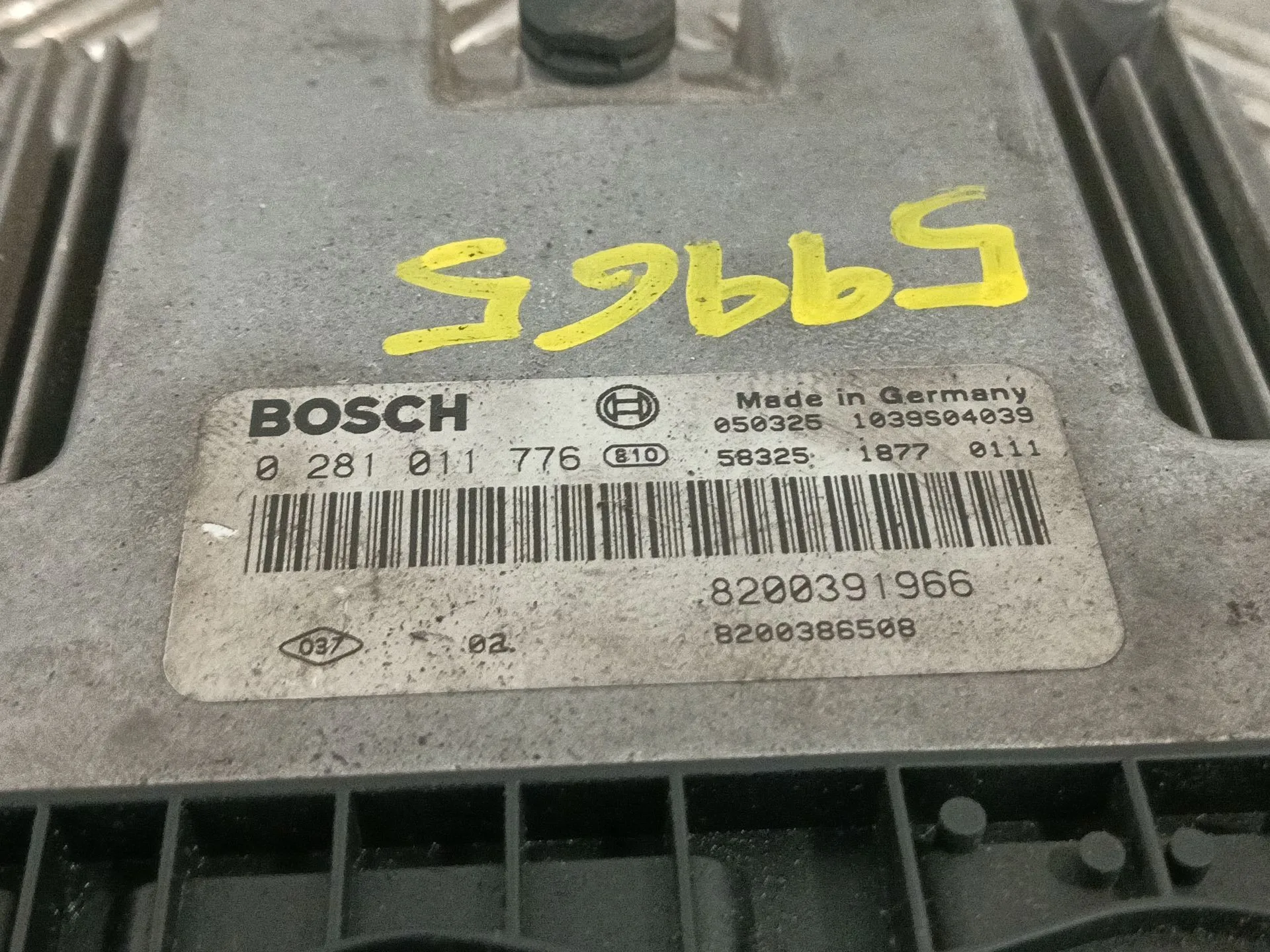Centralita Motor Uce para Renault Scenic Ii (Jm0/1_)