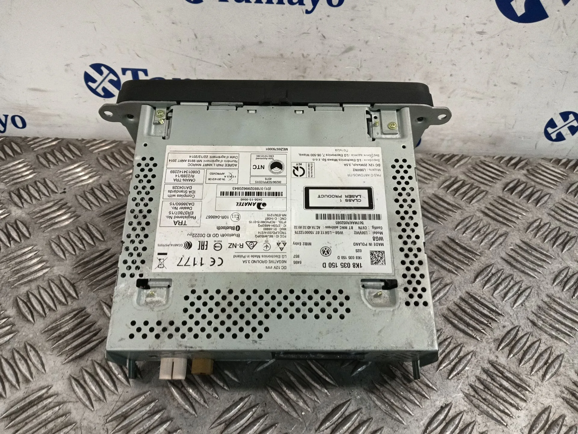 Sistema Audio / Radio Cd para Volkswagen Caddy Iv Monospace (Sab, Saj)