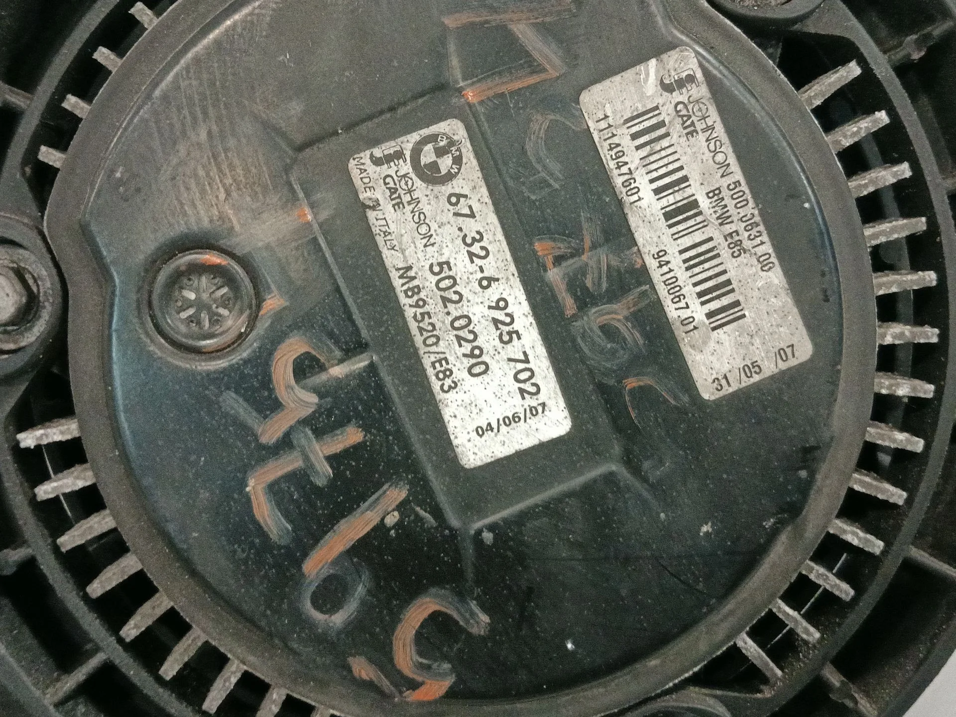 Electroventilador para Bmw X3 (E83)
