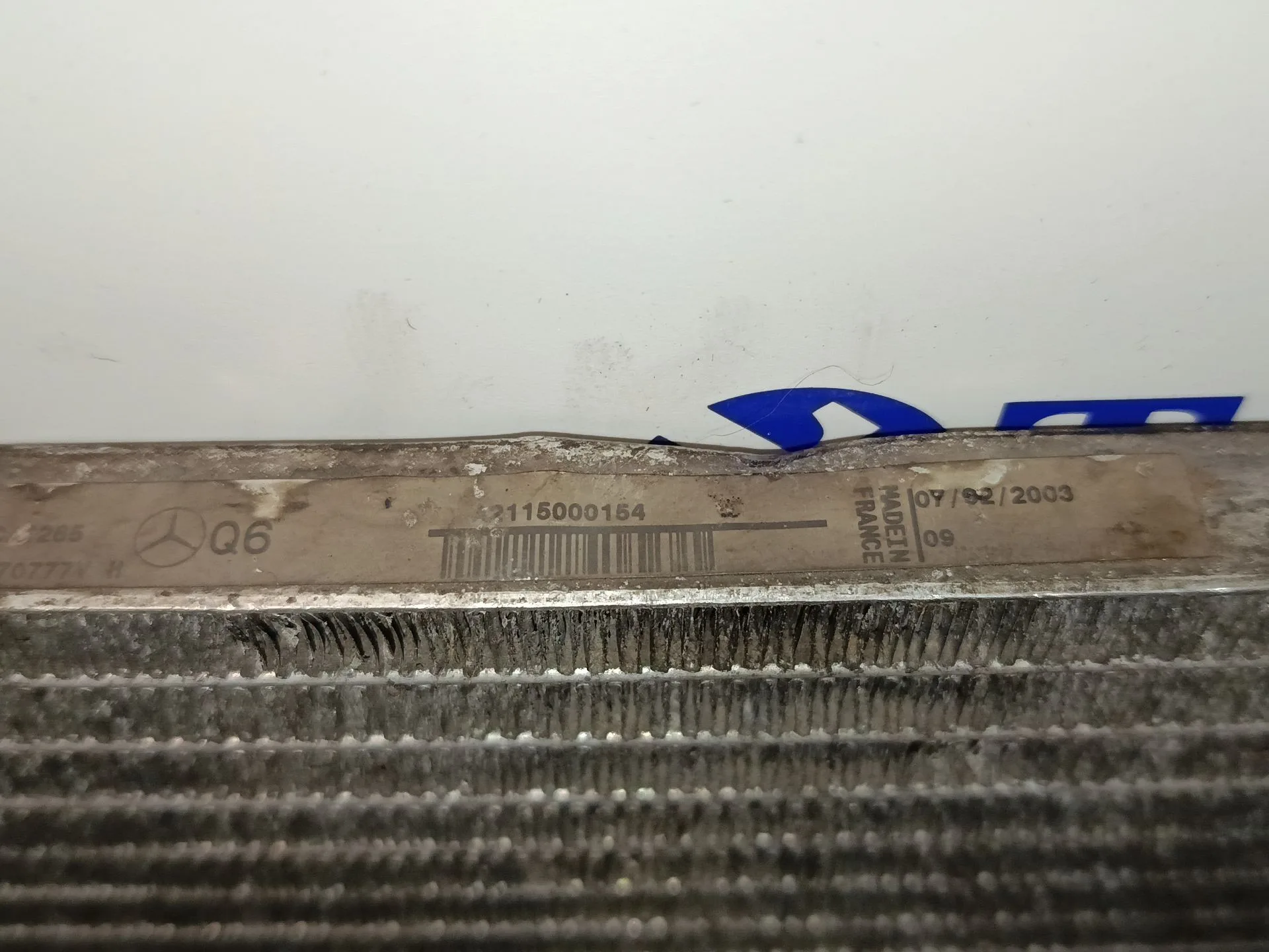 Condensador / Radiador Aire Acondicionado para Mercedes-Benz Clase E (W211) Berlina