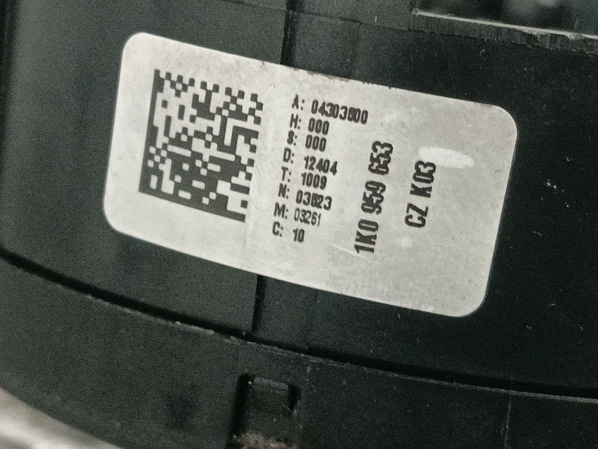 Anillo Airbag para Volkswagen Golf V (1K1)