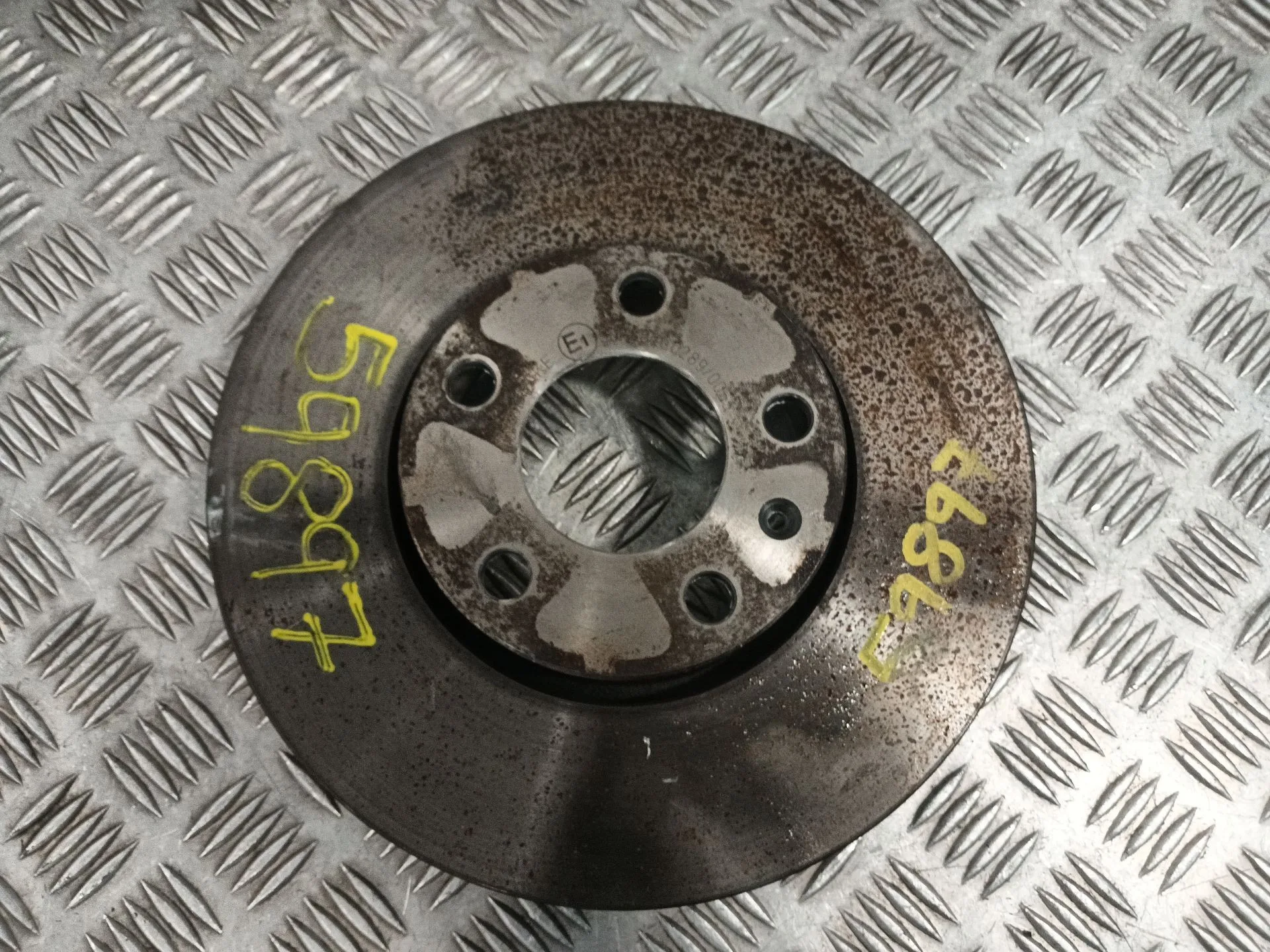 Disco Freno Delantero Izquierdo para Seat Exeo (3R2)