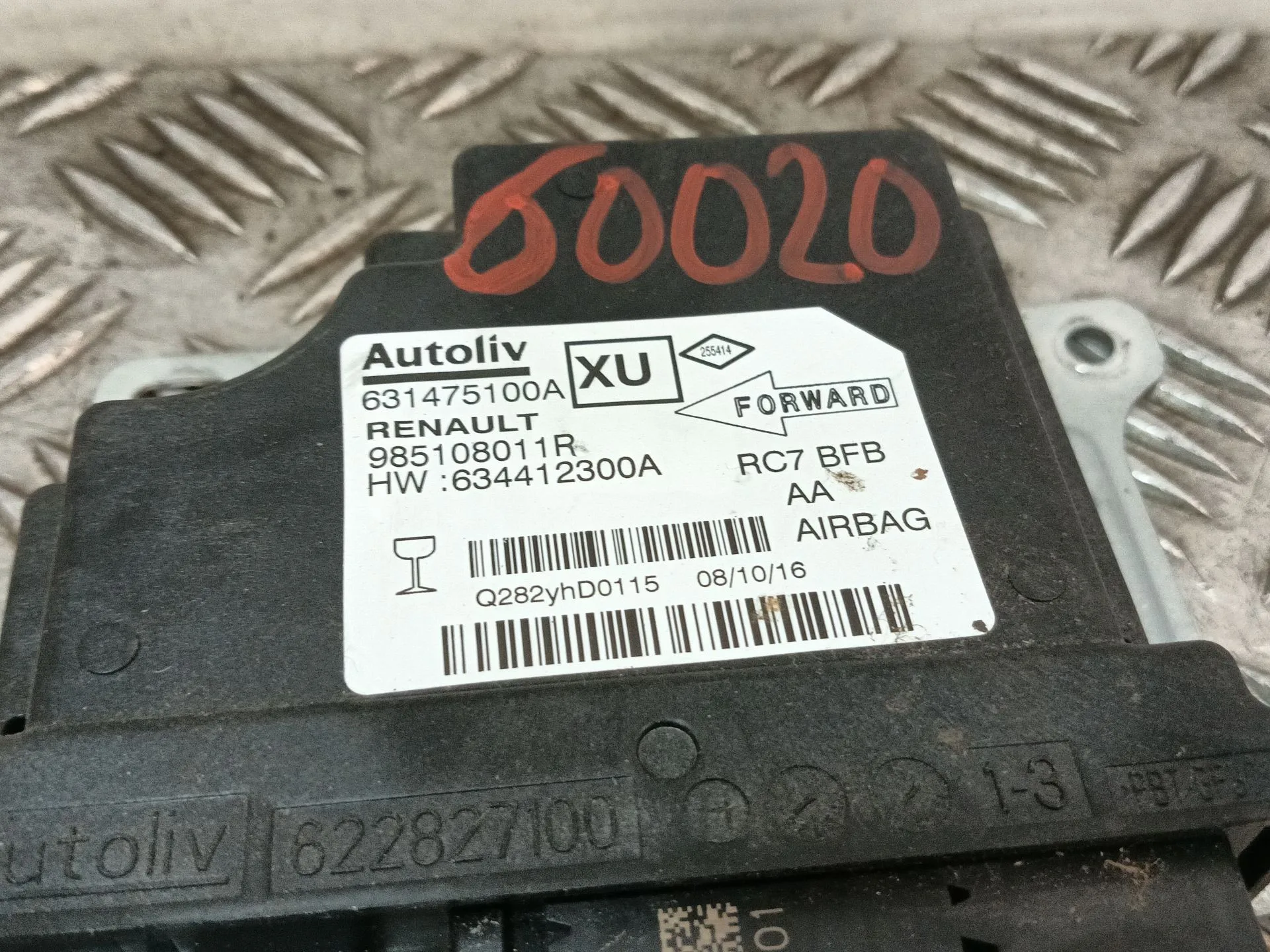 Centralita Airbag para Renault Megane Iv Hatchback (B9A/M/N_)