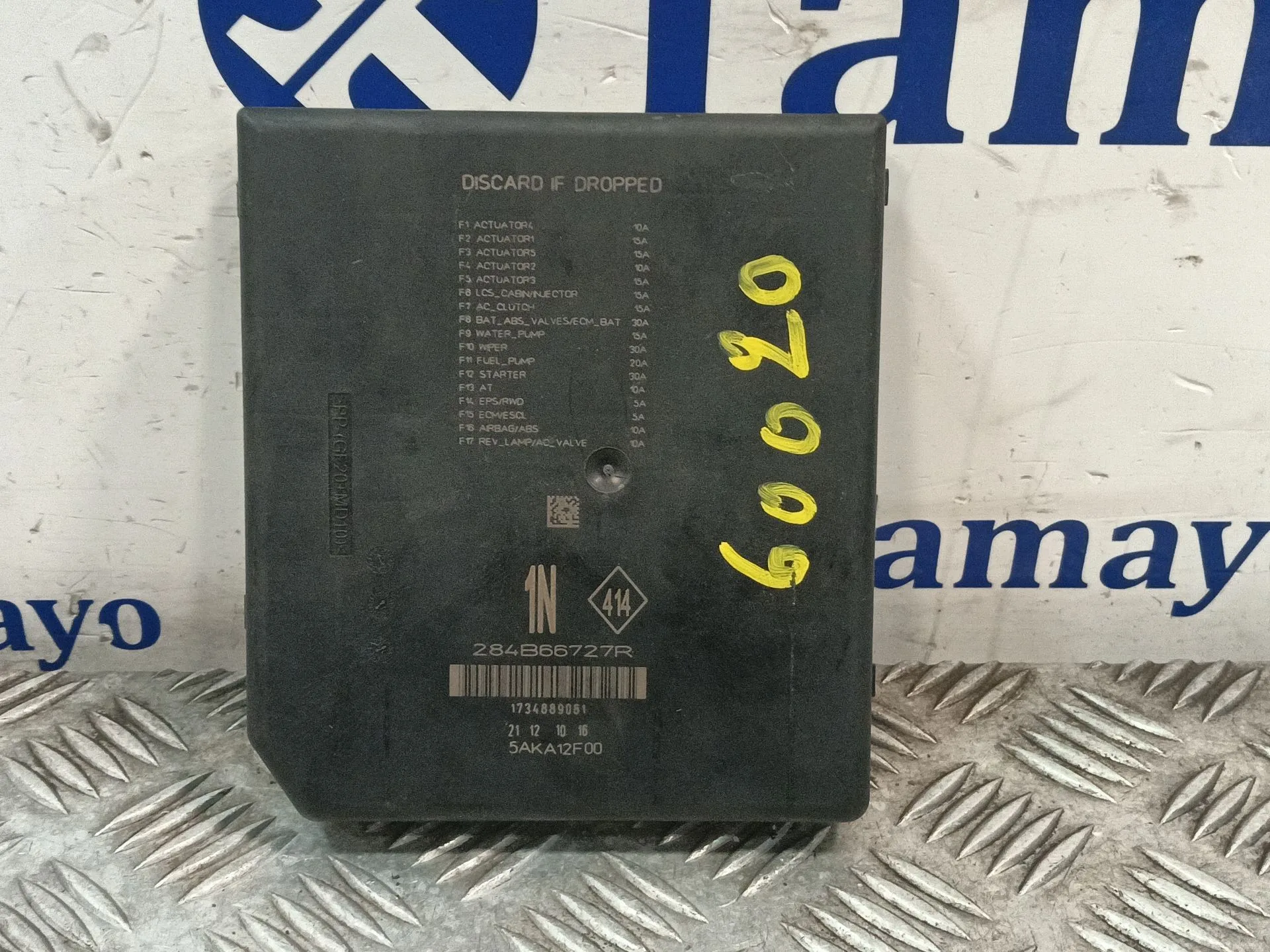 Caja Reles / Fusibles para Renault Megane Iv Hatchback (B9A/M/N_)
