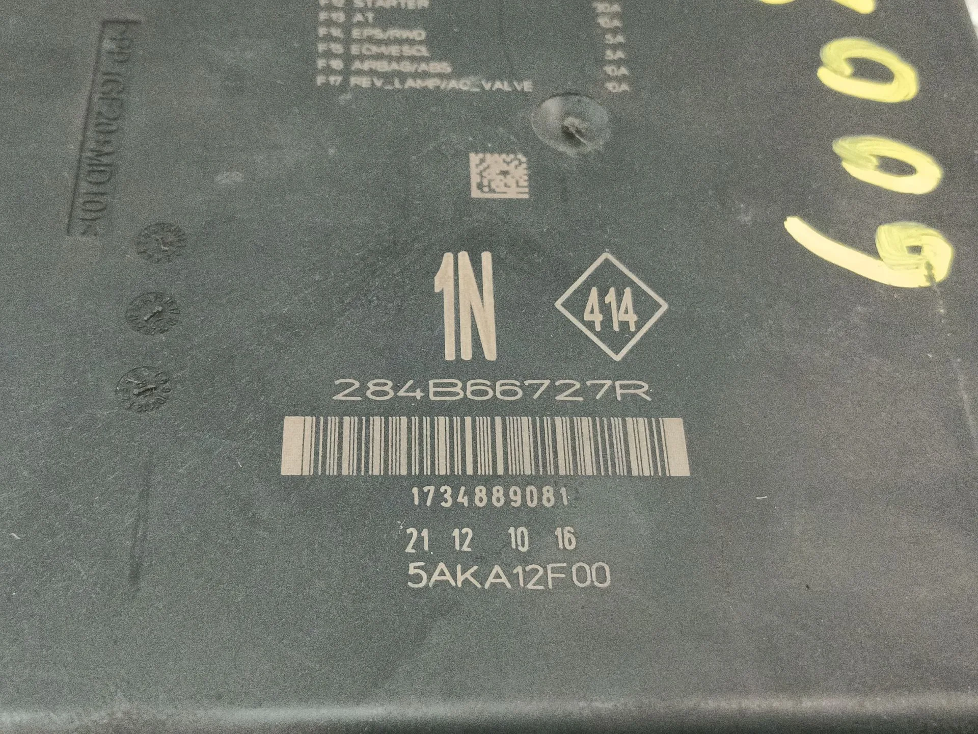 Caja Reles / Fusibles para Renault Megane Iv Hatchback (B9A/M/N_)
