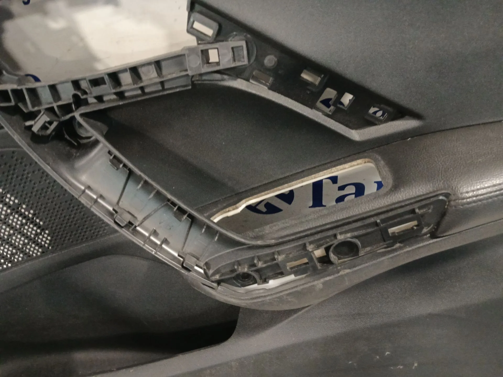 Guarnecido Puerta Delantera Derecha para Peugeot 208 I (Ca_, Cc_)