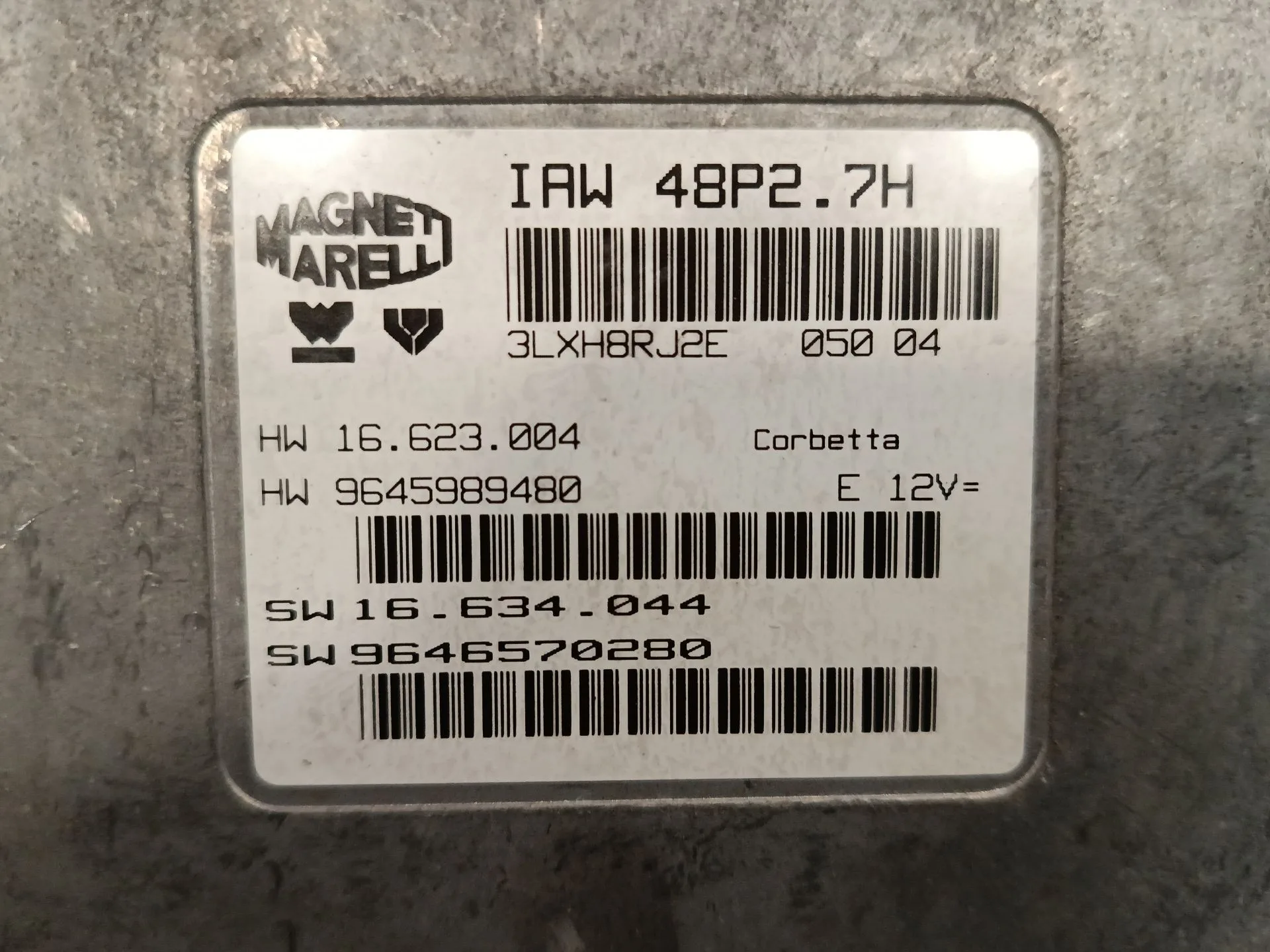 Centralita Motor Uce para Citroën C2
