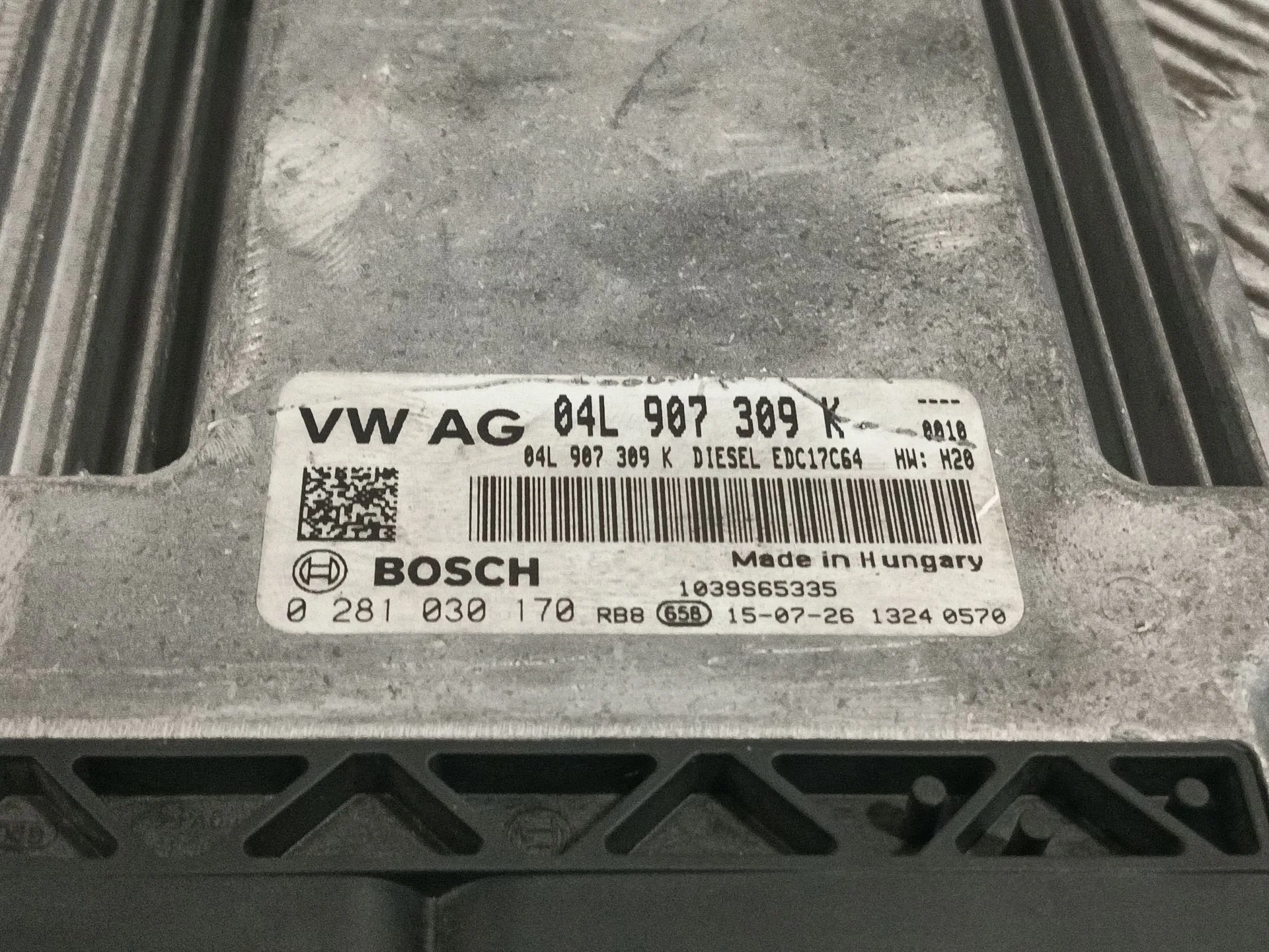 Centralita Motor Uce para Volkswagen Caddy Iv Monospace (Sab, Saj)