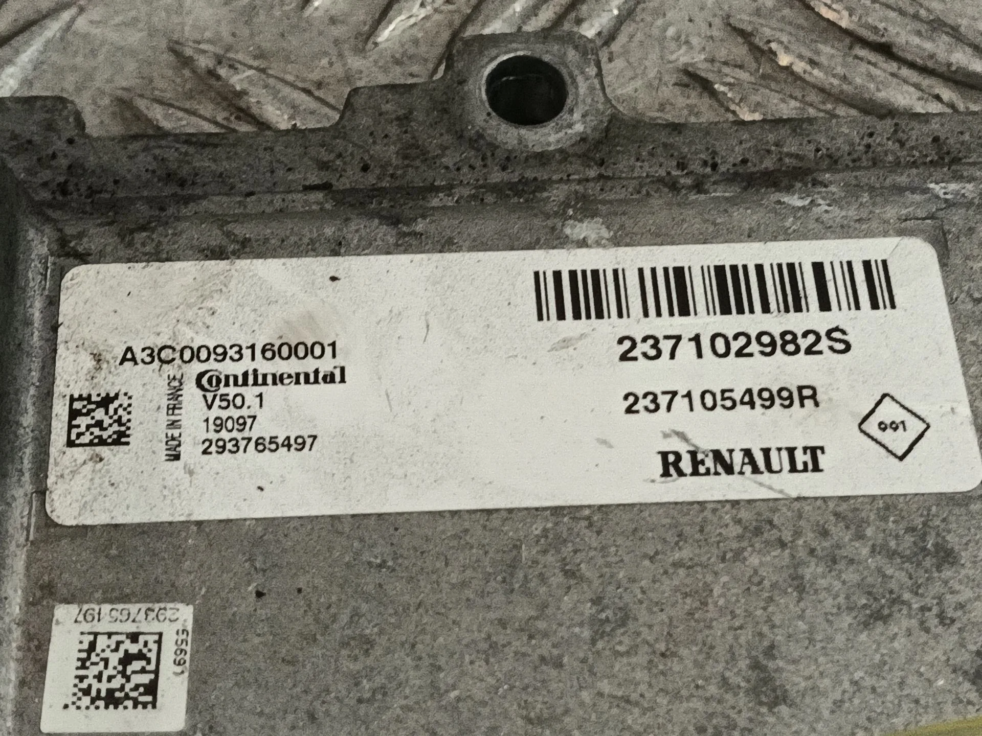 Centralita Motor Uce para Dacia Sandero