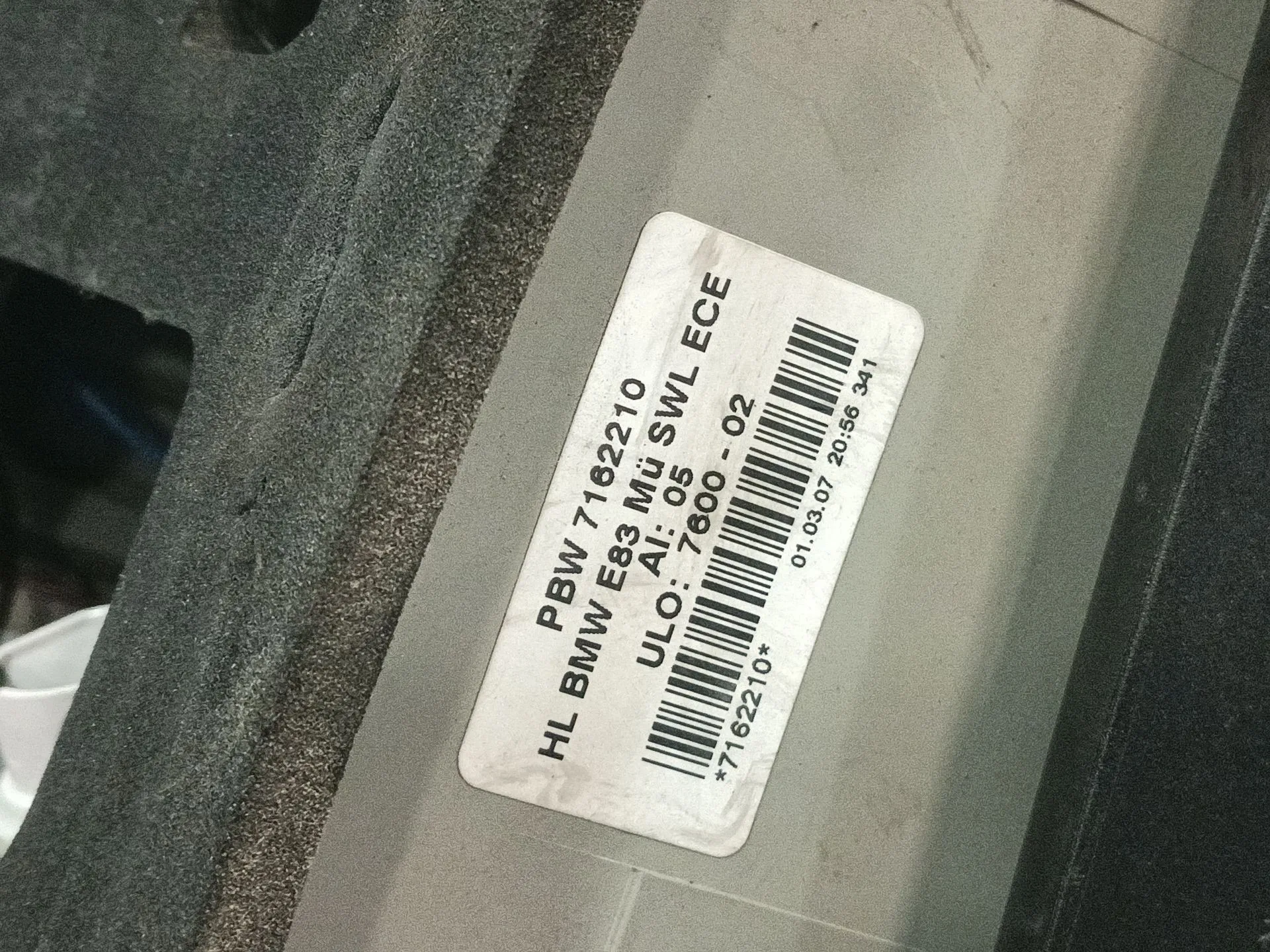 Piloto Trasero Derecho para Bmw X3 (E83)