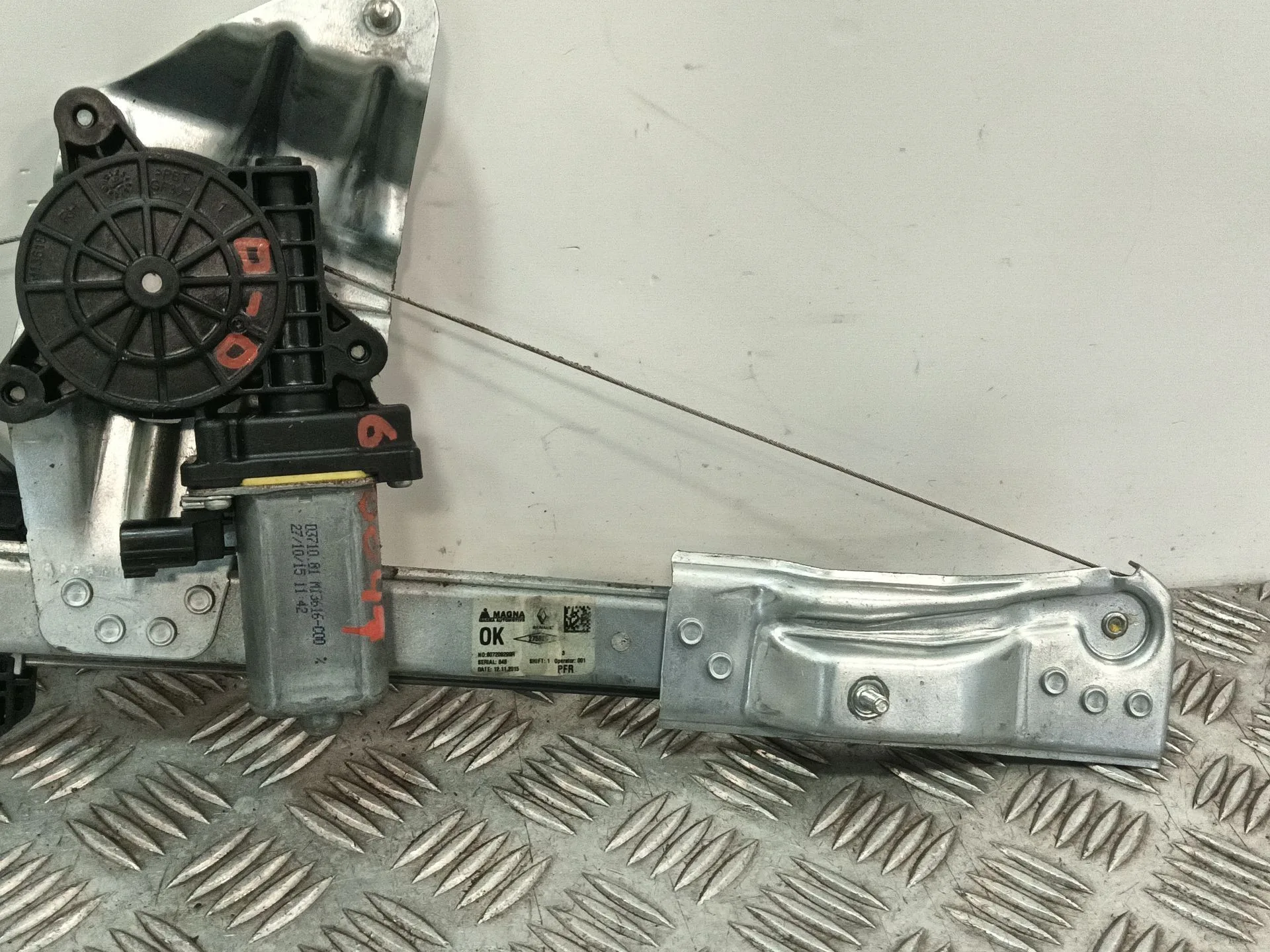 Elevalunas Delantero Derecho para Dacia Logan Ii