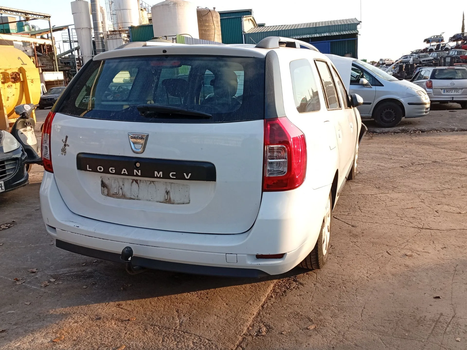 Refuerzo Paragolpes Trasero para Dacia Logan Ii