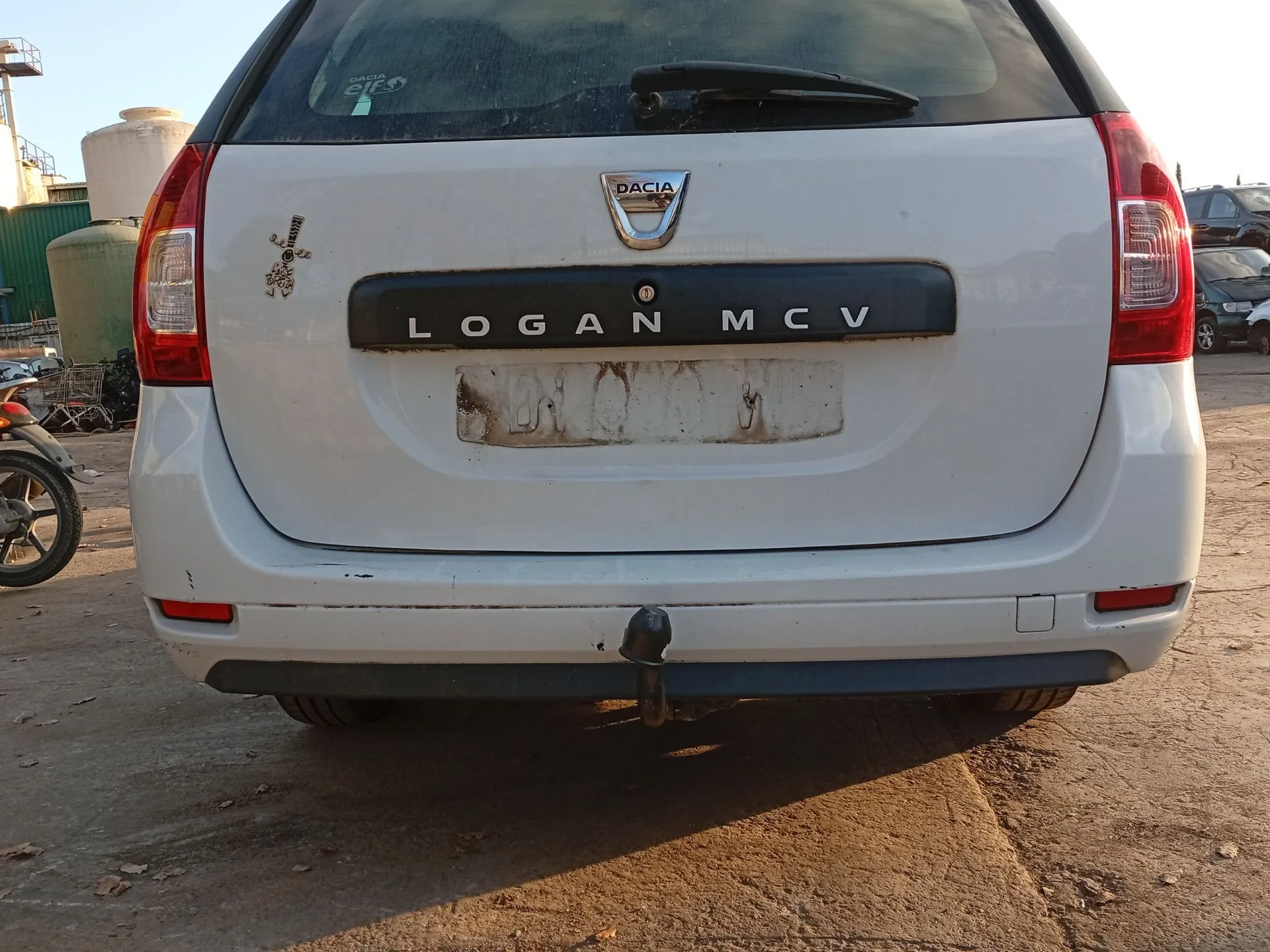 Paragolpes Trasero para Dacia Logan Ii