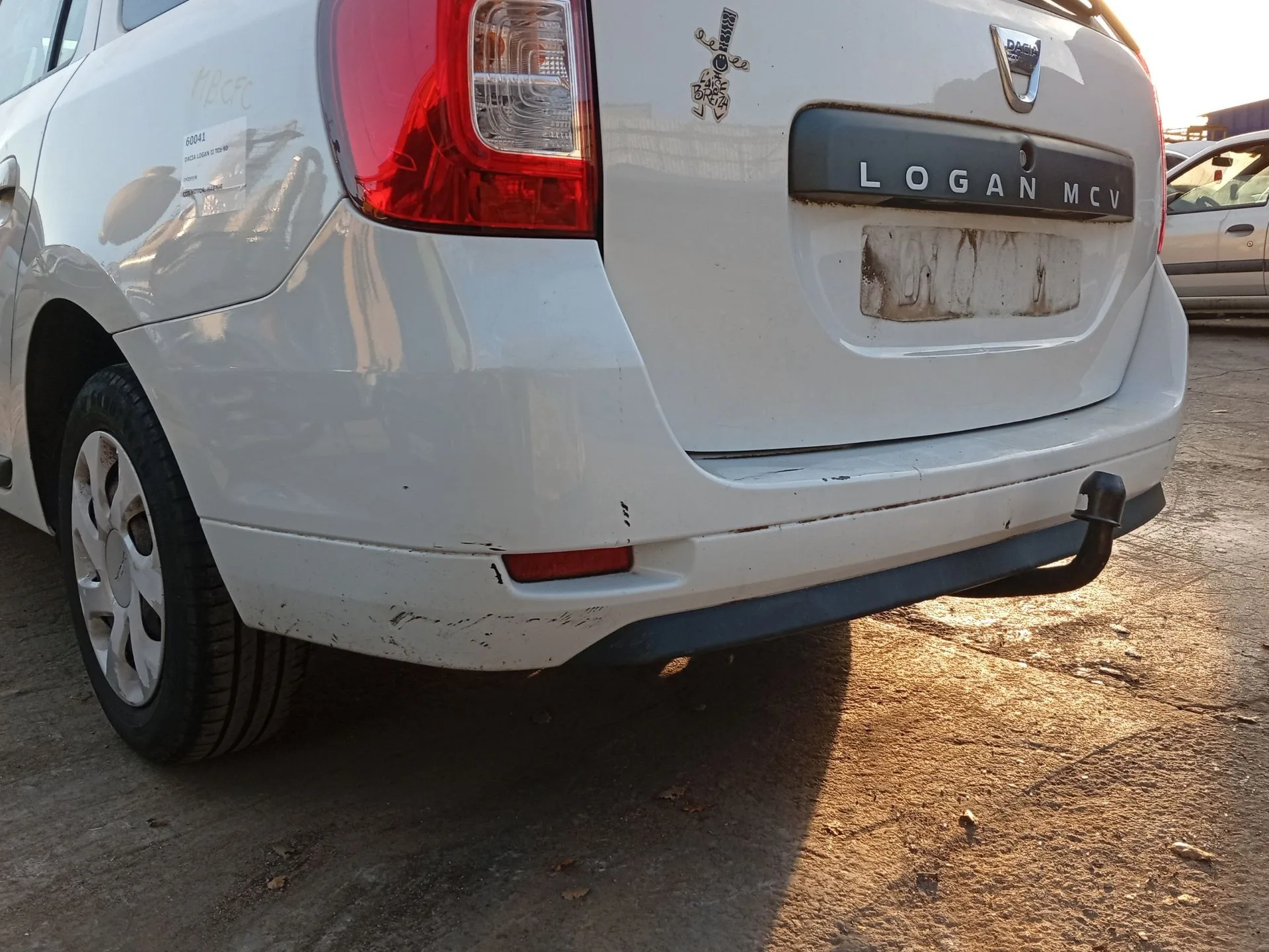 Paragolpes Trasero para Dacia Logan Ii