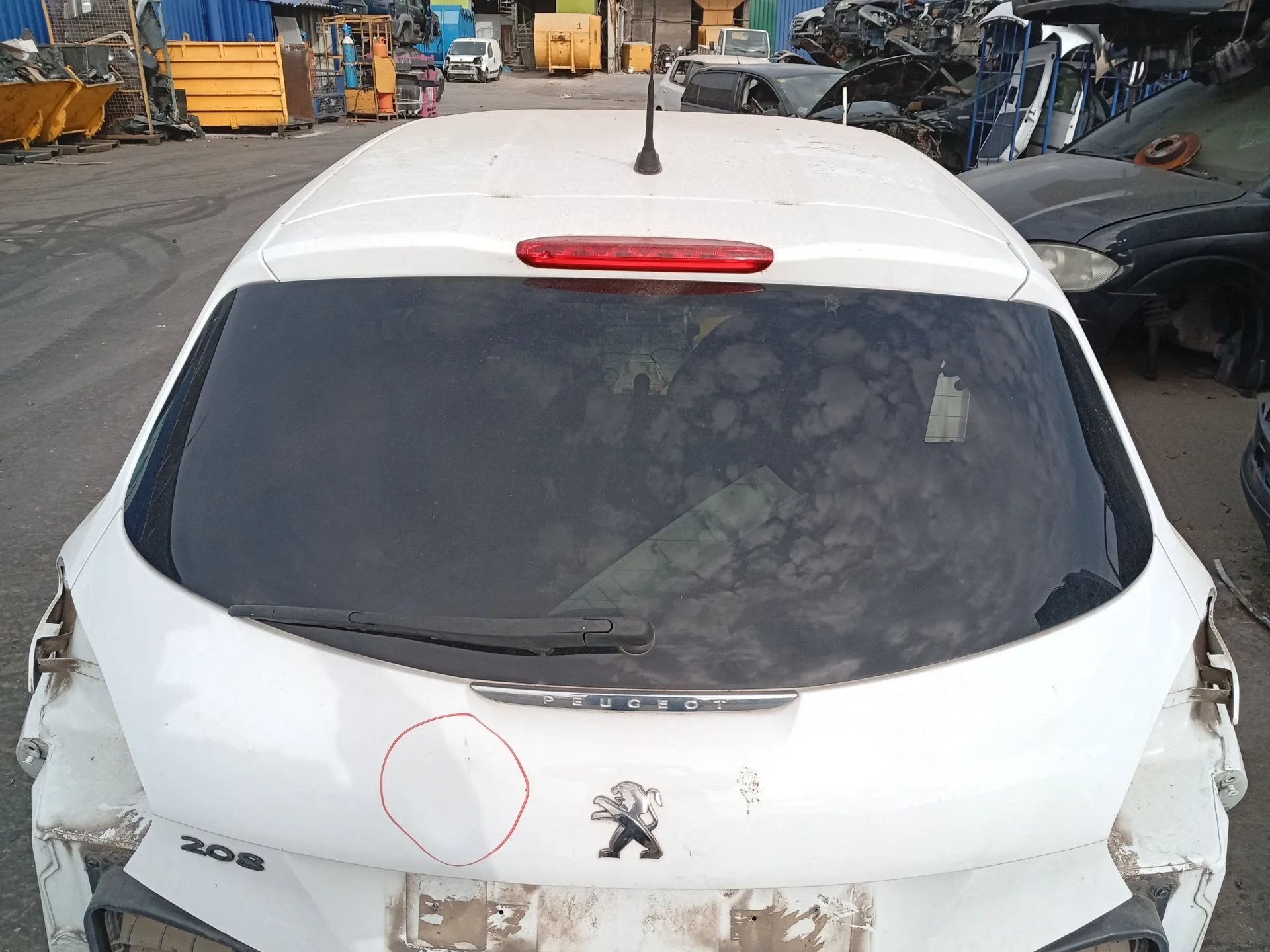 Luna Trasera para Peugeot 208 I (Ca_, Cc_)