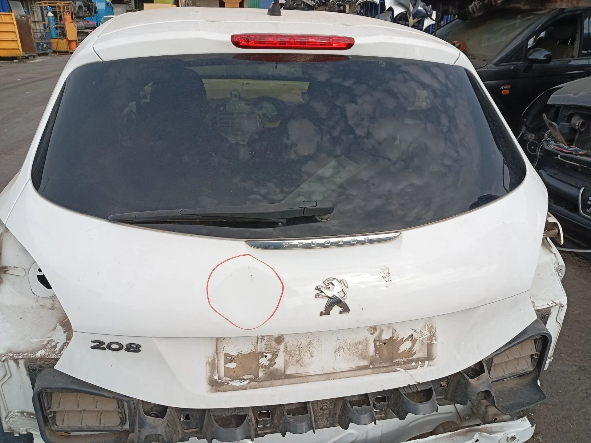 Porton Trasero para Peugeot 208 I (Ca_, Cc_)