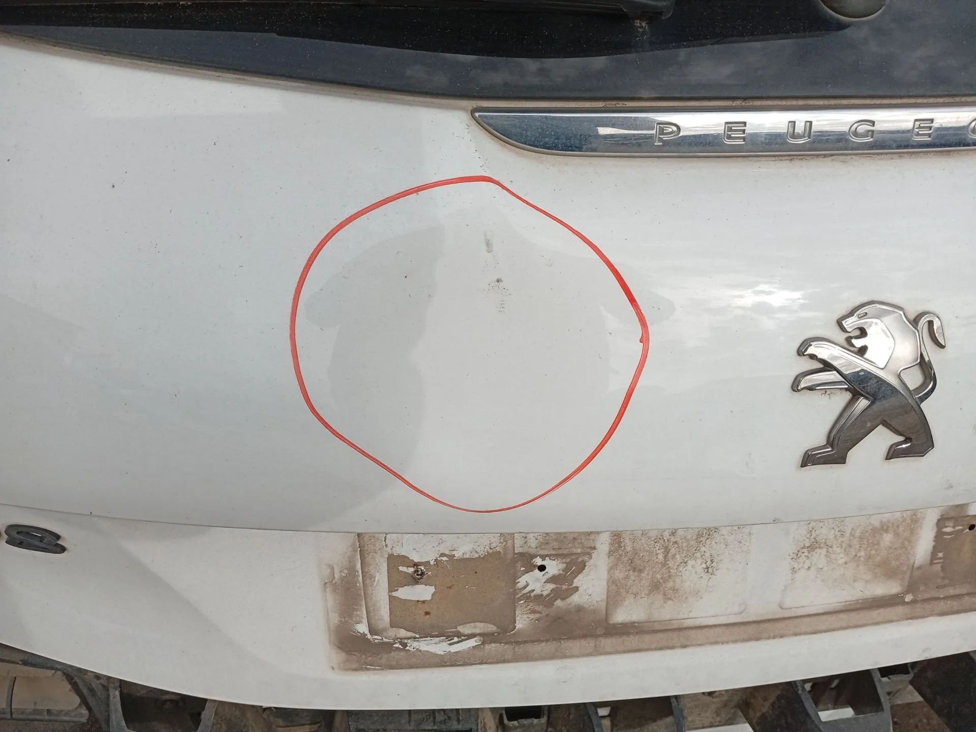 Porton Trasero para Peugeot 208 I (Ca_, Cc_)