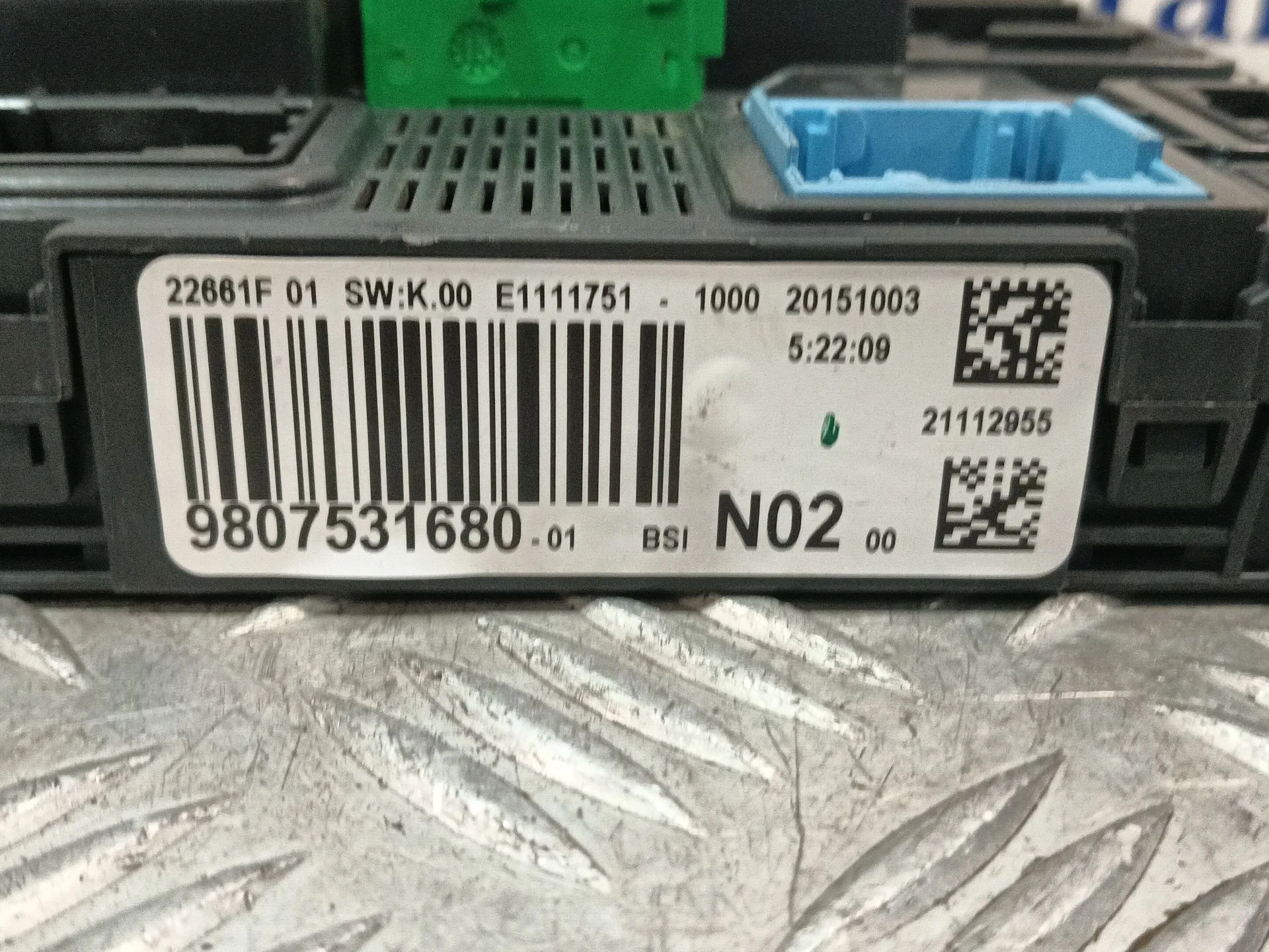 Caja Reles / Fusibles para Peugeot 208 I (Ca_, Cc_)
