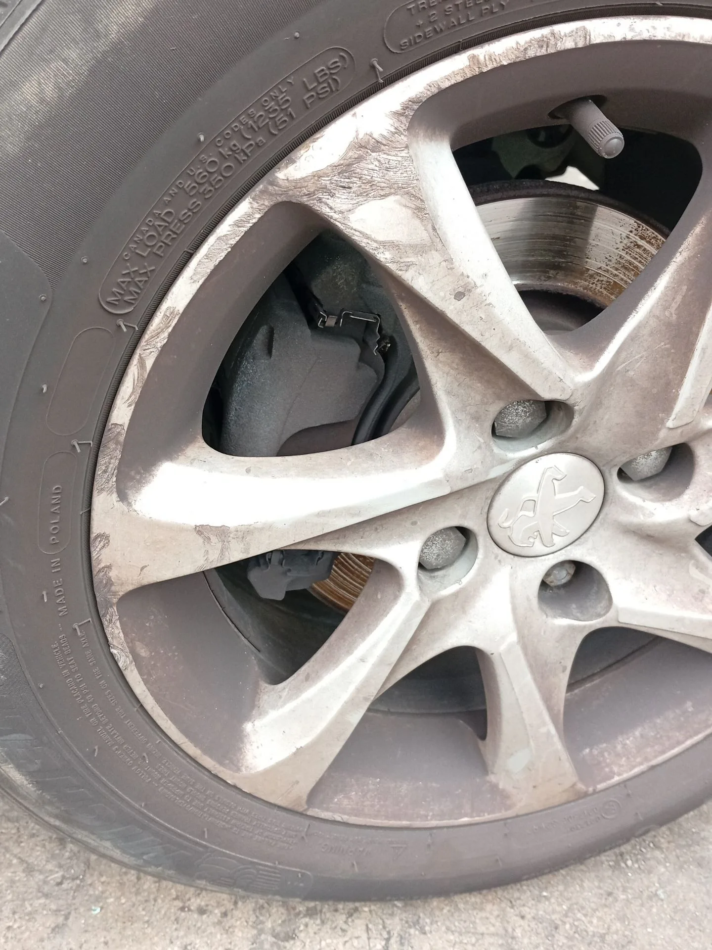 Pinza Freno Delantera Izquierda para Peugeot 208 I (Ca_, Cc_)