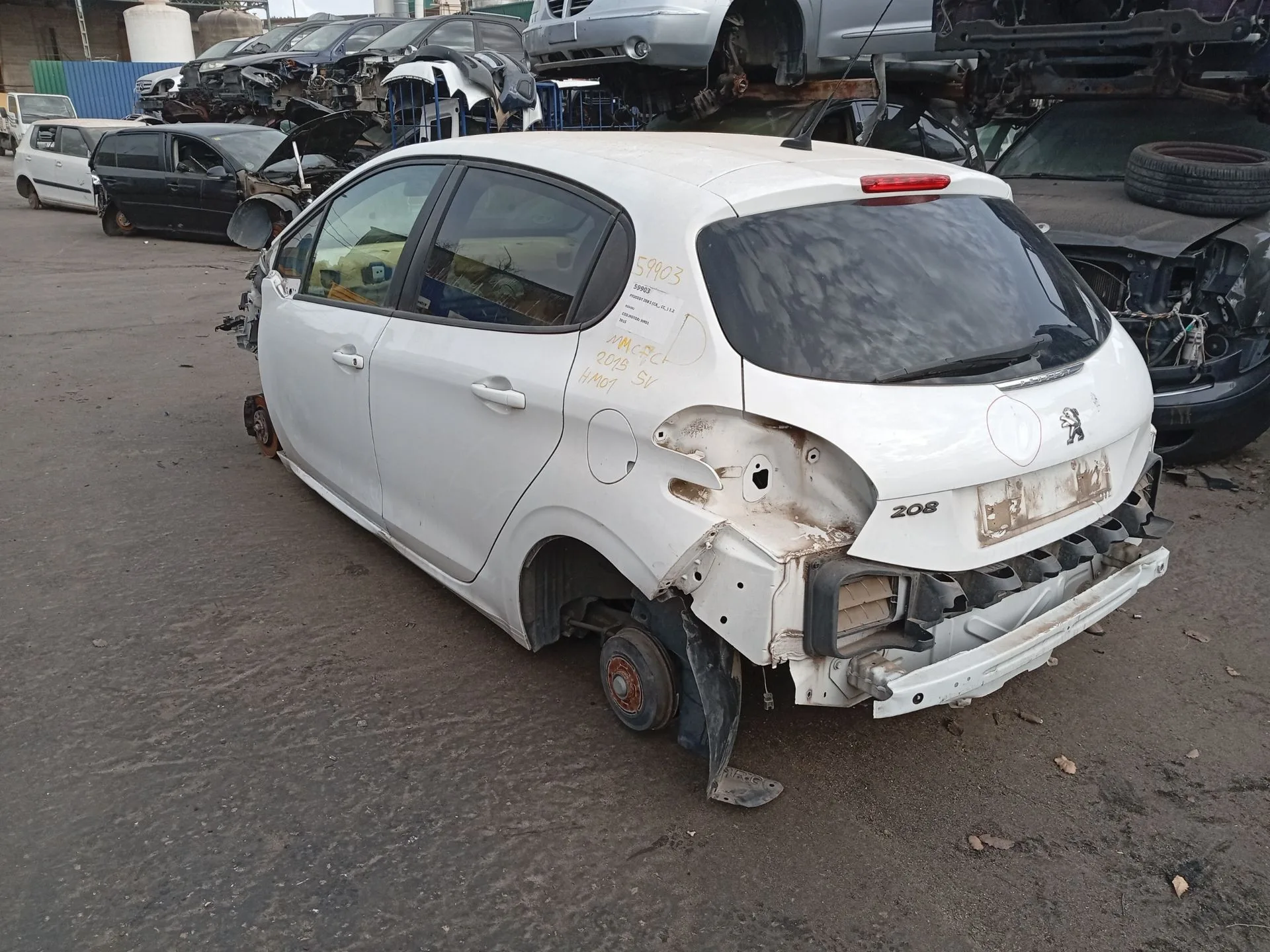 Puente Trasero para Peugeot 208 I (Ca_, Cc_)