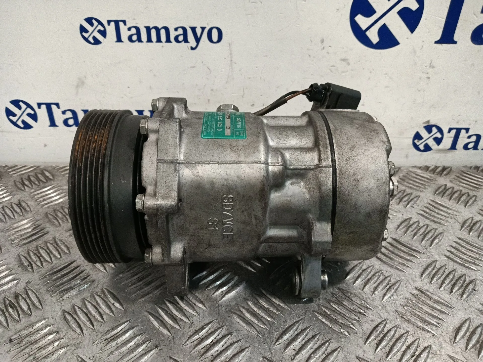 Compresor Aire Acondicionado para Volkswagen Transporter T5 Furgoneta (7Ha, 7Hh, 7Ea, 7Eh)