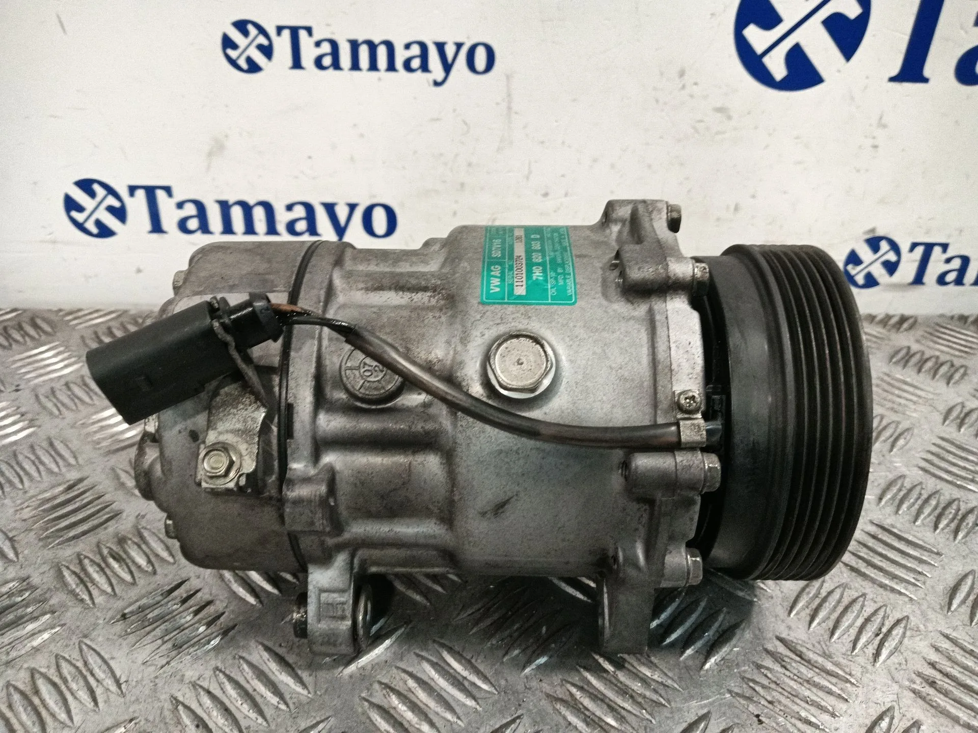 Compresor Aire Acondicionado para Volkswagen Transporter T5 Furgoneta (7Ha, 7Hh, 7Ea, 7Eh)