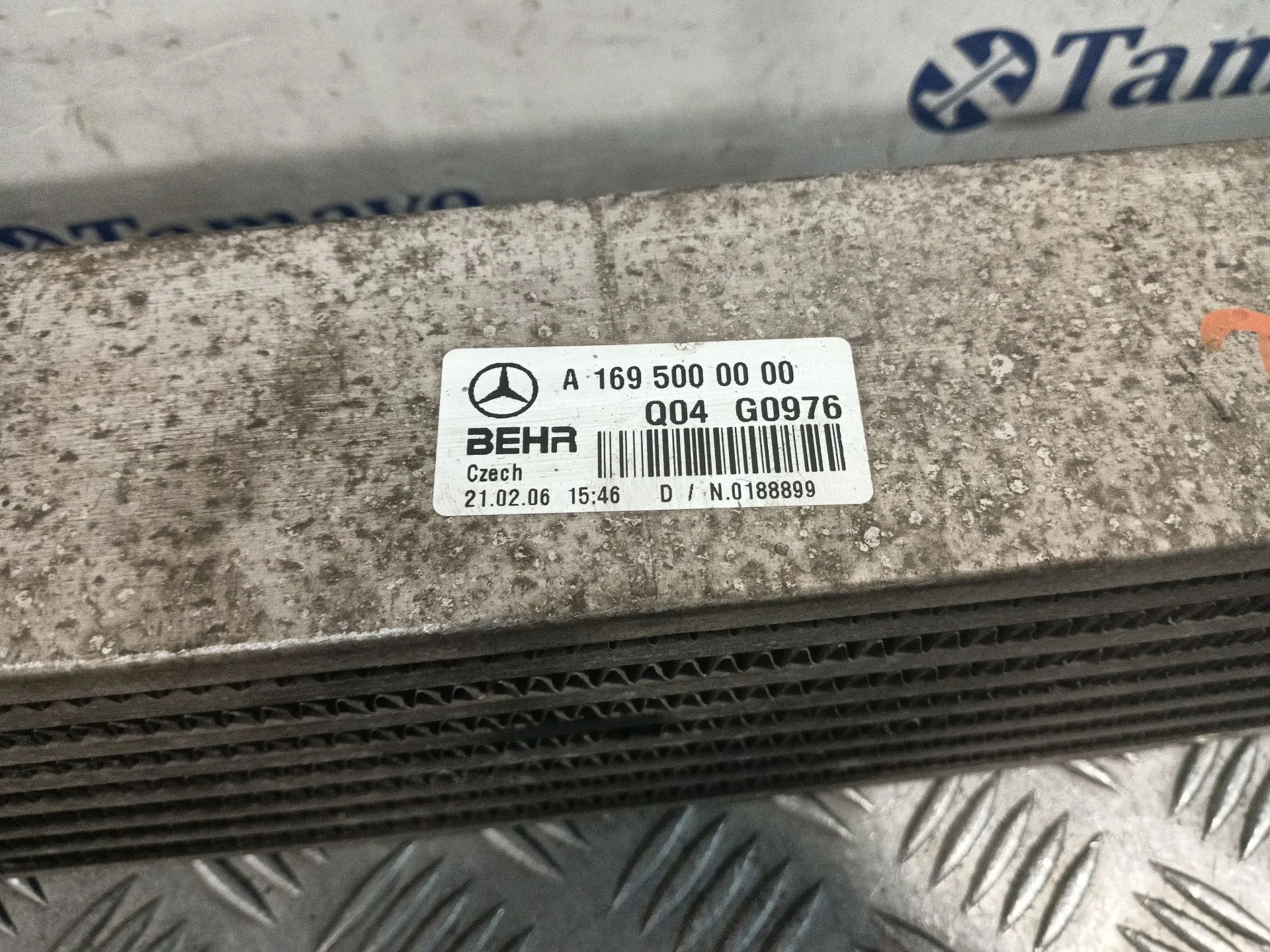 Intercooler para Mercedes-Benz Clase A (W169)