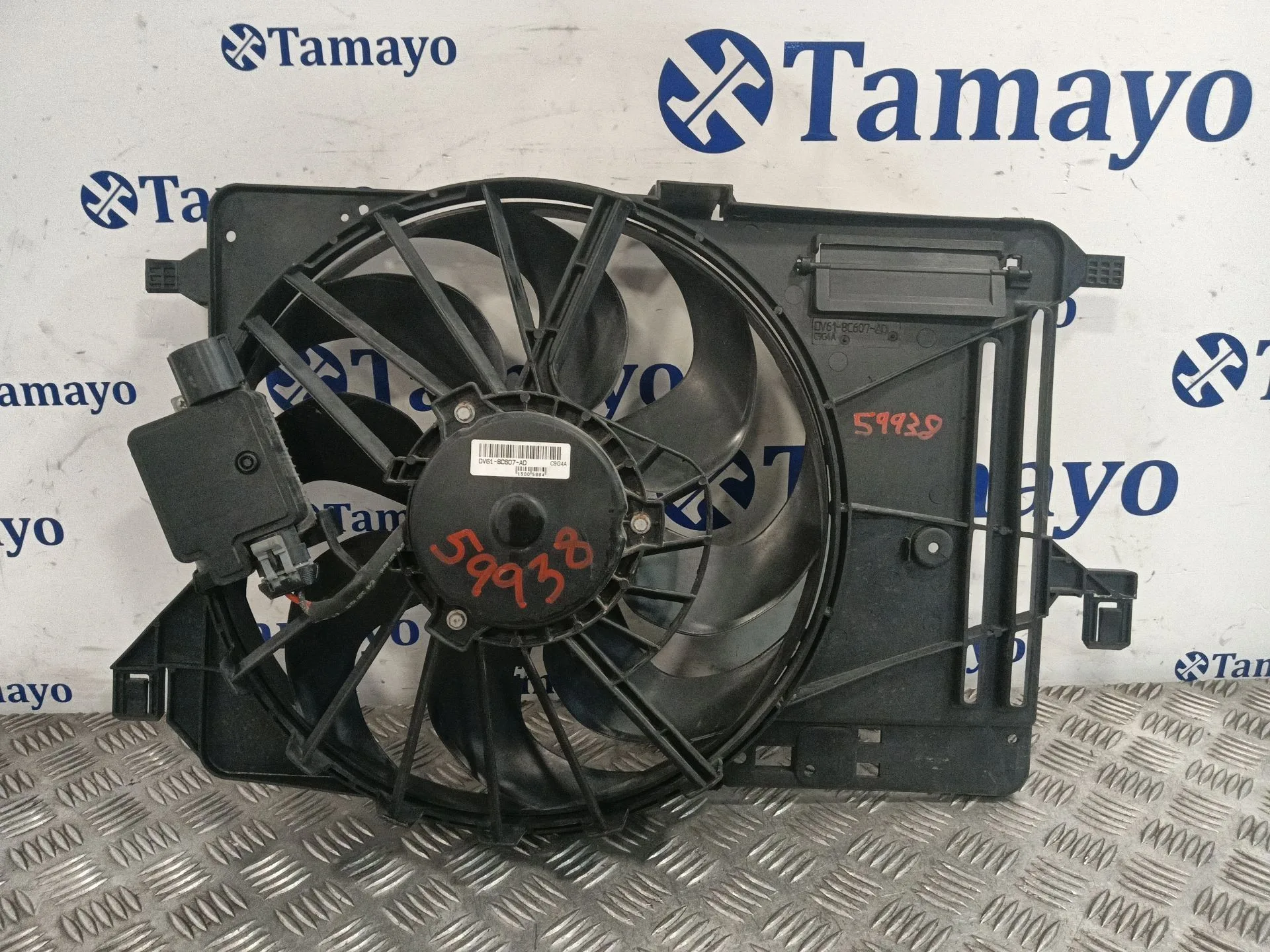 Electroventilador para Ford Transit Connect V408 Furgoneta/Monovolumen