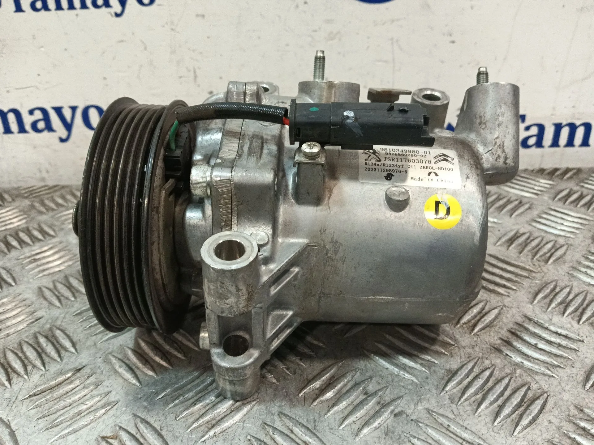 Compresor Aire Acondicionado para Citroën C3 Iii (Sx)