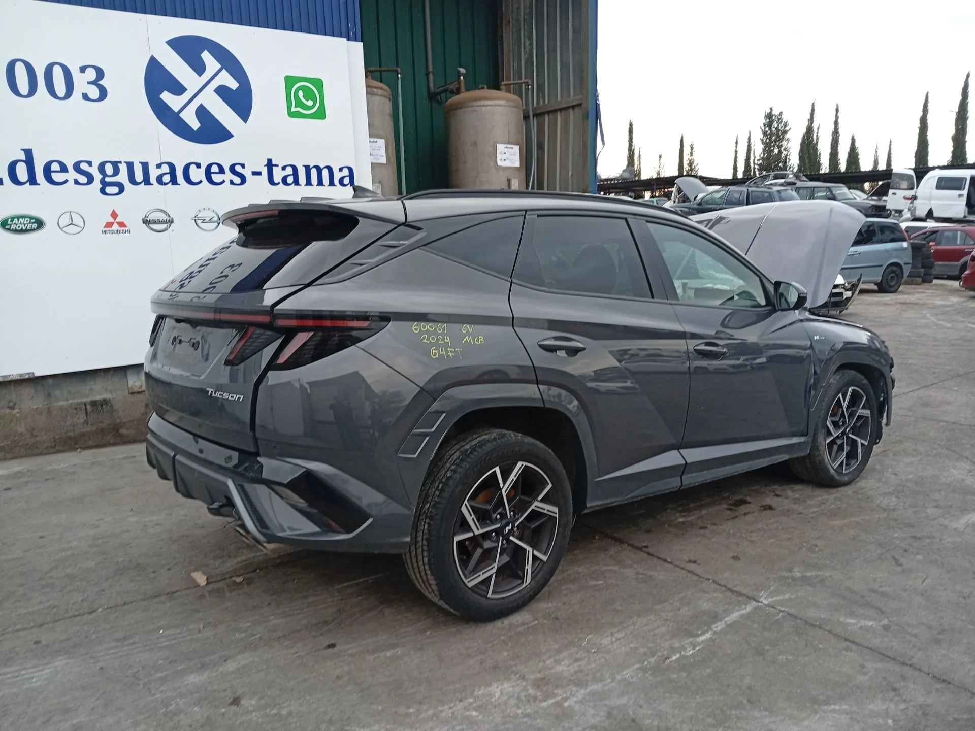 Barra Estabilizadora Trasera para Hyundai Tucson (Nx4E, Nx4A)