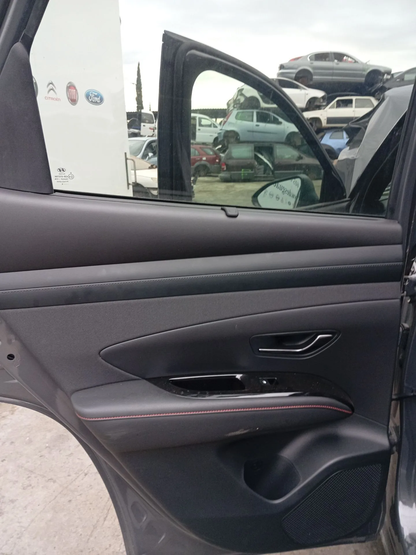 Elevalunas Trasero Izquierdo para Hyundai Tucson (Nx4E, Nx4A)