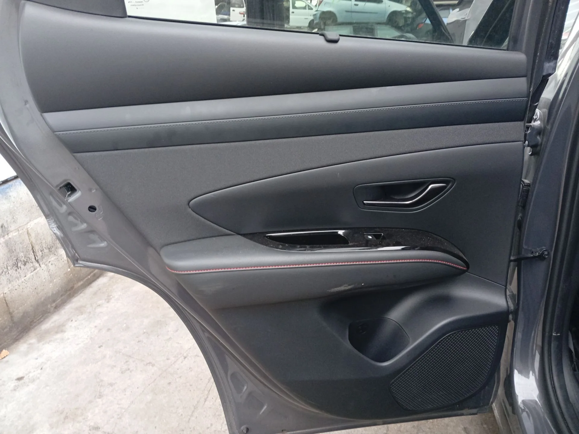 Elevalunas Trasero Izquierdo para Hyundai Tucson (Nx4E, Nx4A)