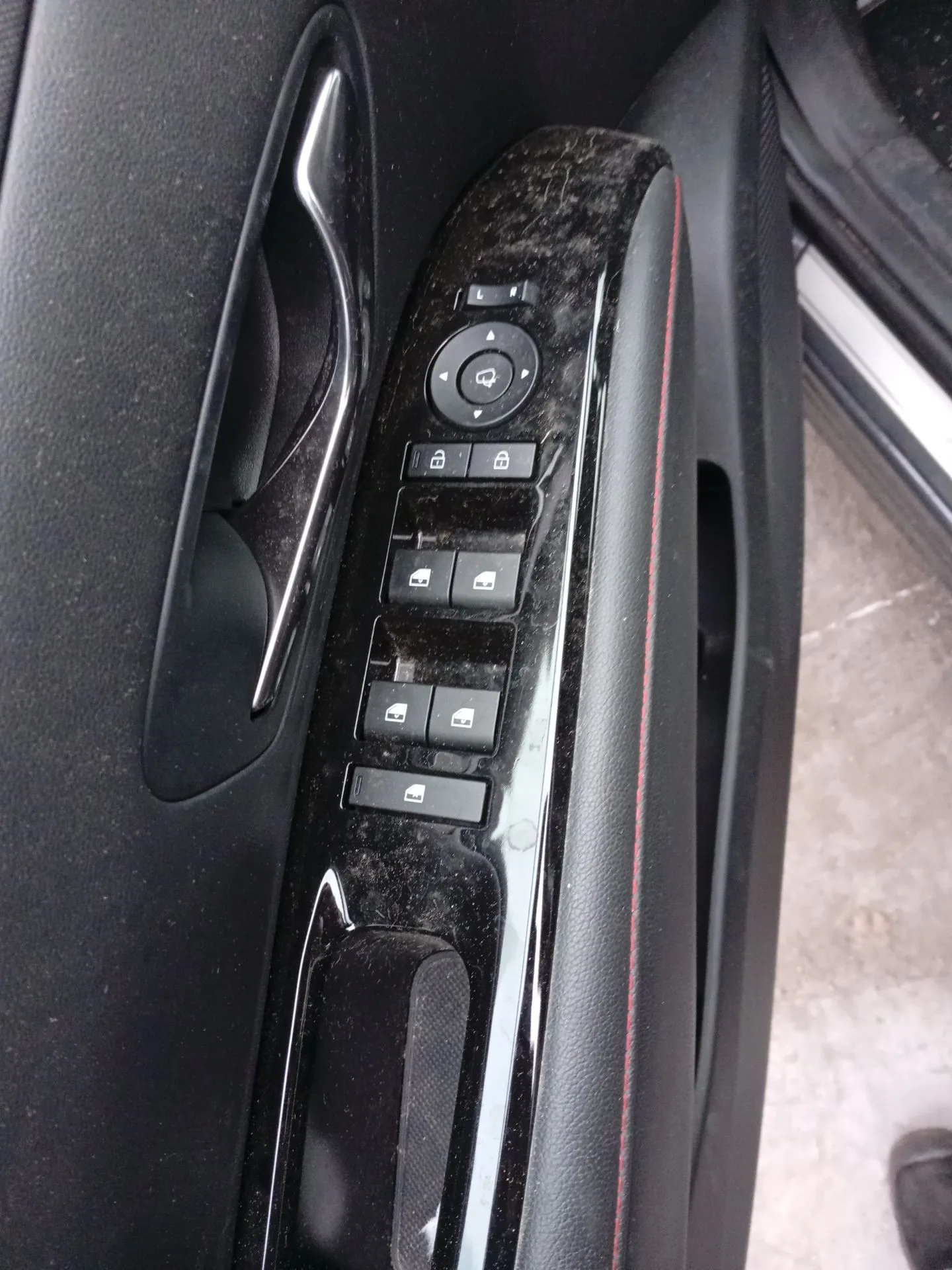 Mando Elevalunas Delantero Izquierdo para Hyundai Tucson (Nx4E, Nx4A)