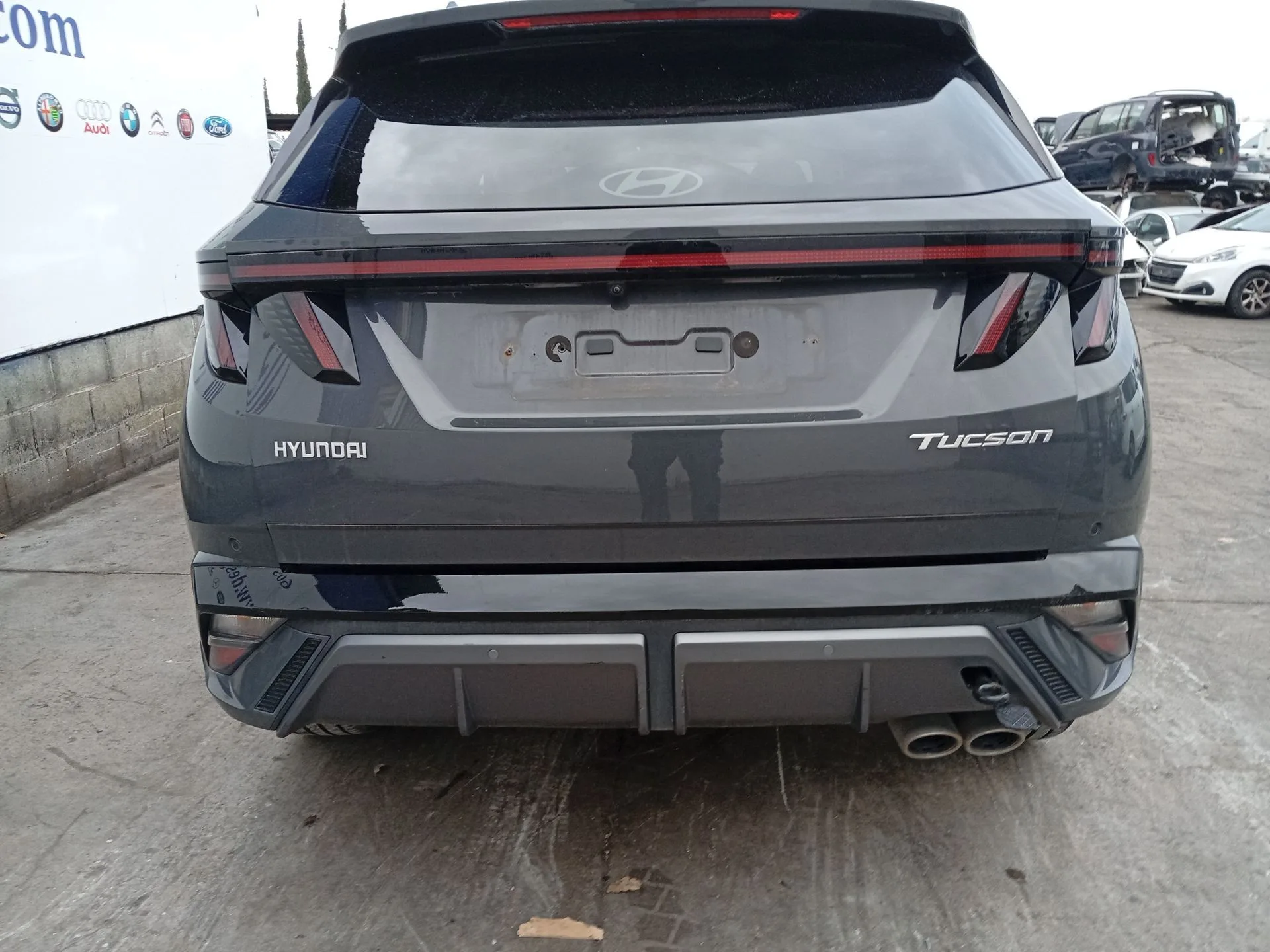 Paragolpes Trasero para Hyundai Tucson (Nx4E, Nx4A)