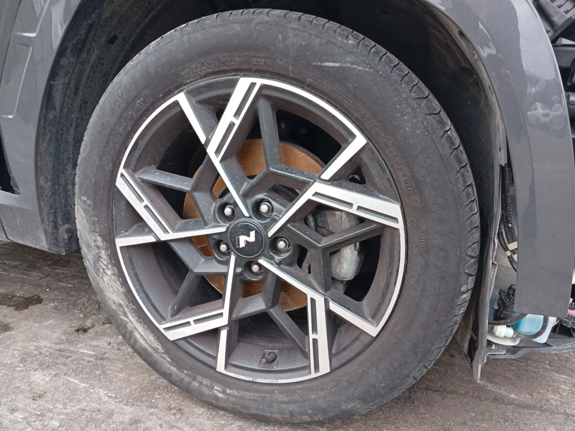 Pinza Freno Delantera Derecha para Hyundai Tucson (Nx4E, Nx4A)