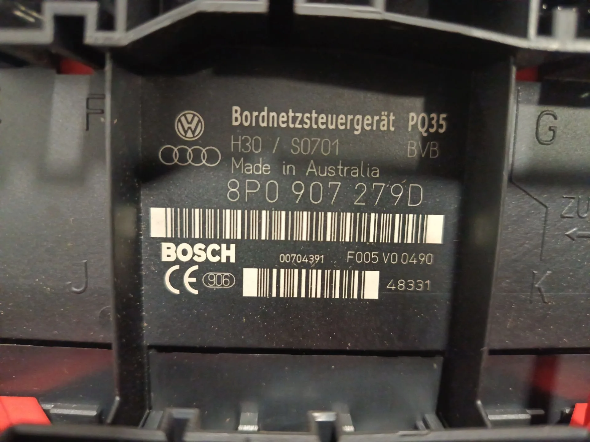 Caja Reles / Fusibles para Audi A3 (8P1)