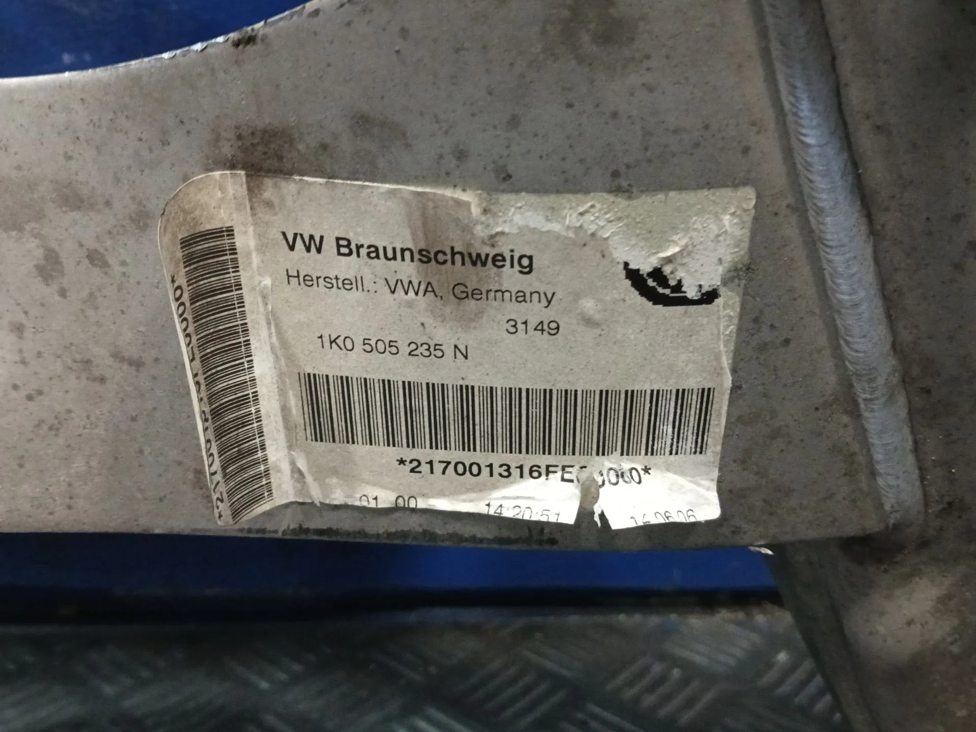 Puente Trasero para Audi A3 (8P)