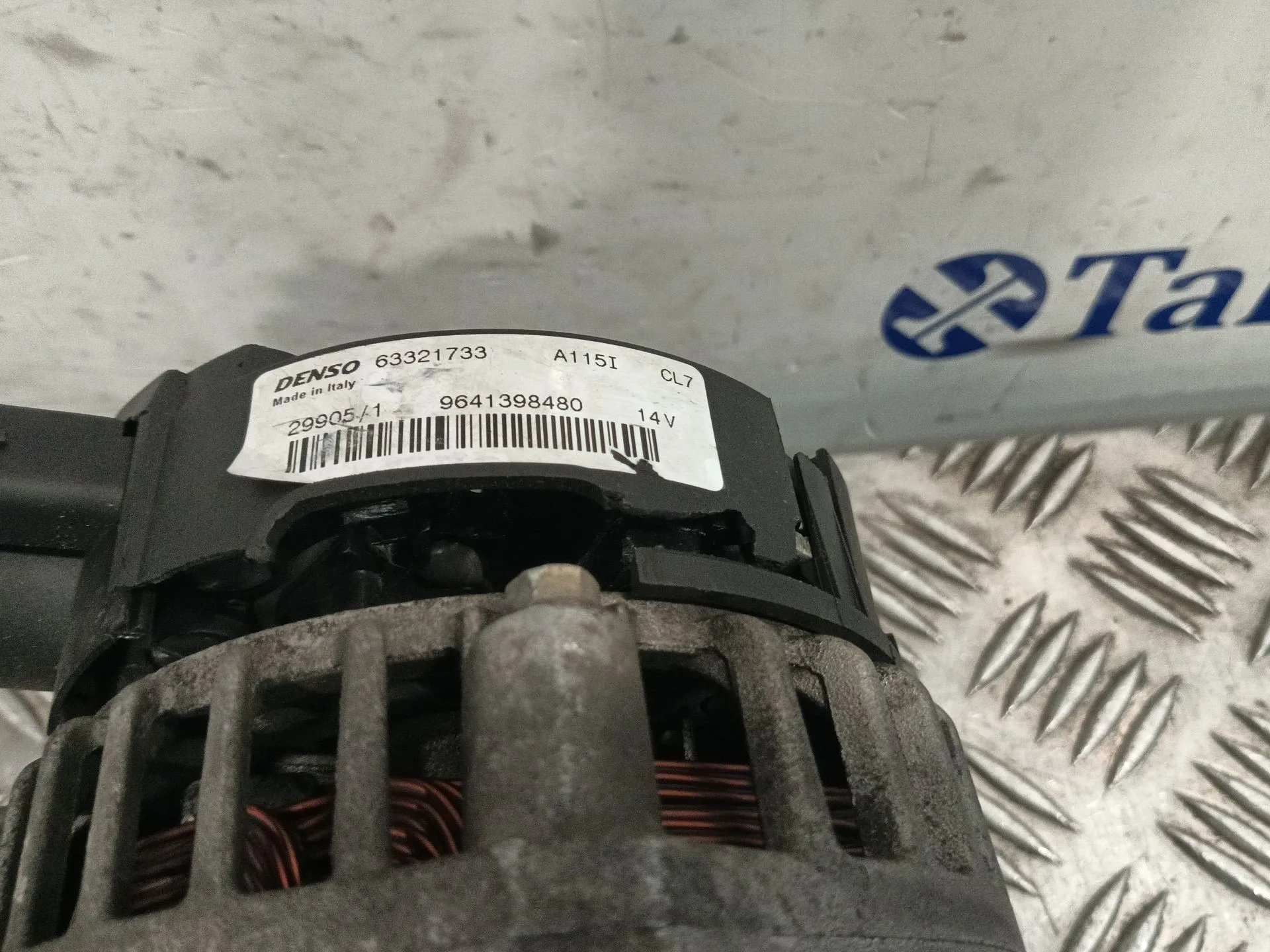 Alternador para Peugeot 206 Hatchback (2A/C)