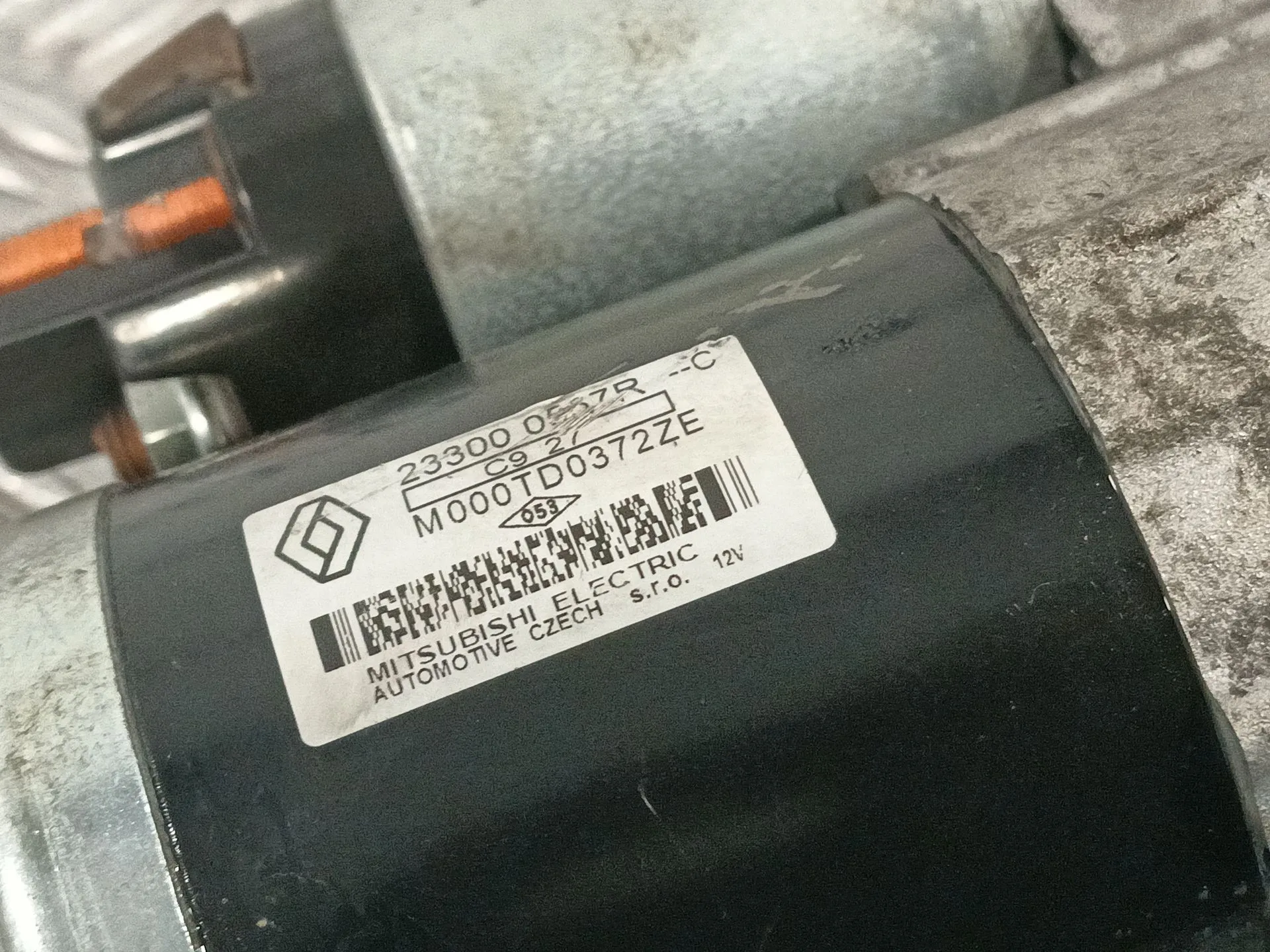 Motor Arranque para Dacia Sandero