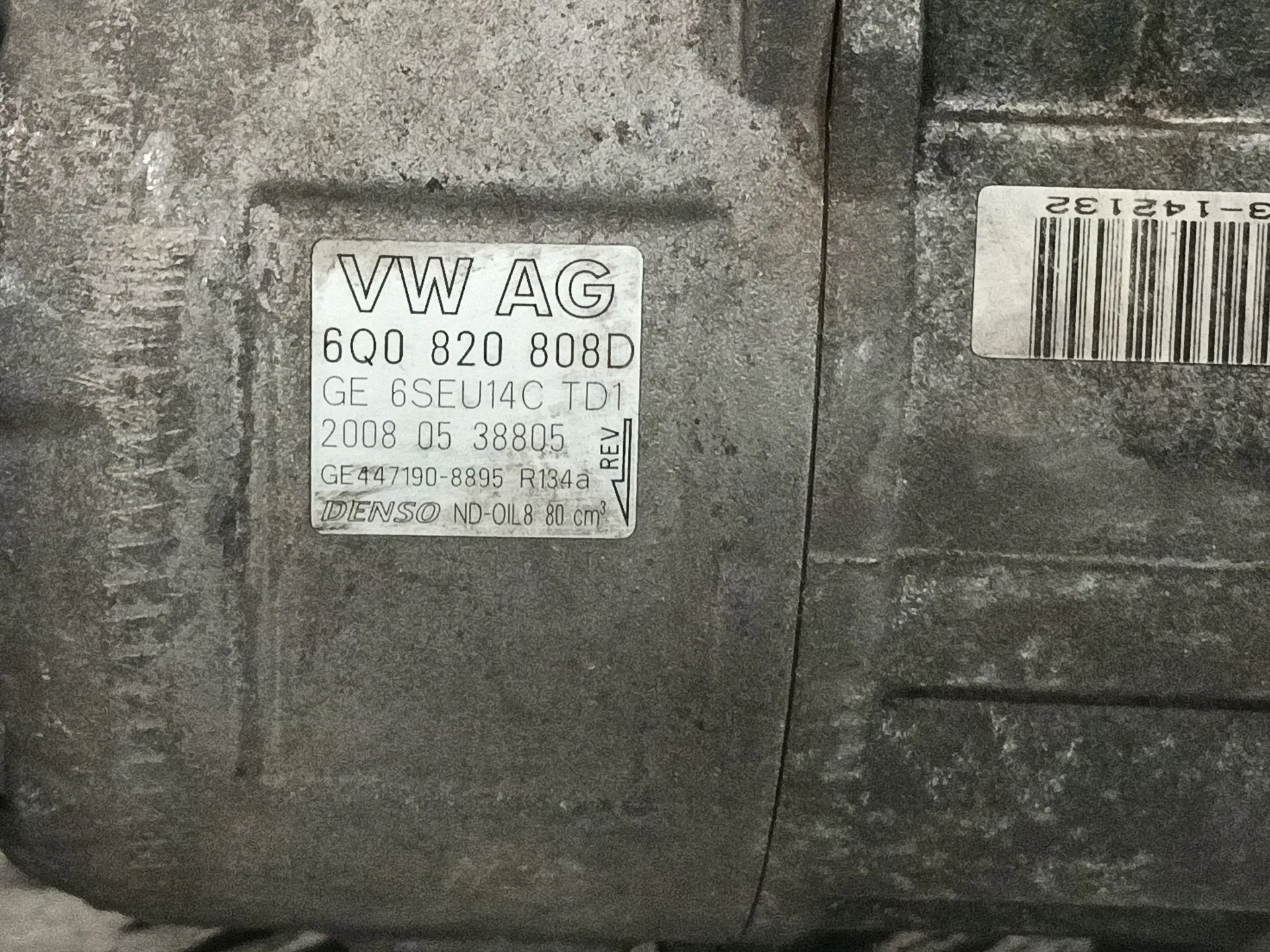 Compresor Aire Acondicionado para Seat Ibiza Iii (6L1)