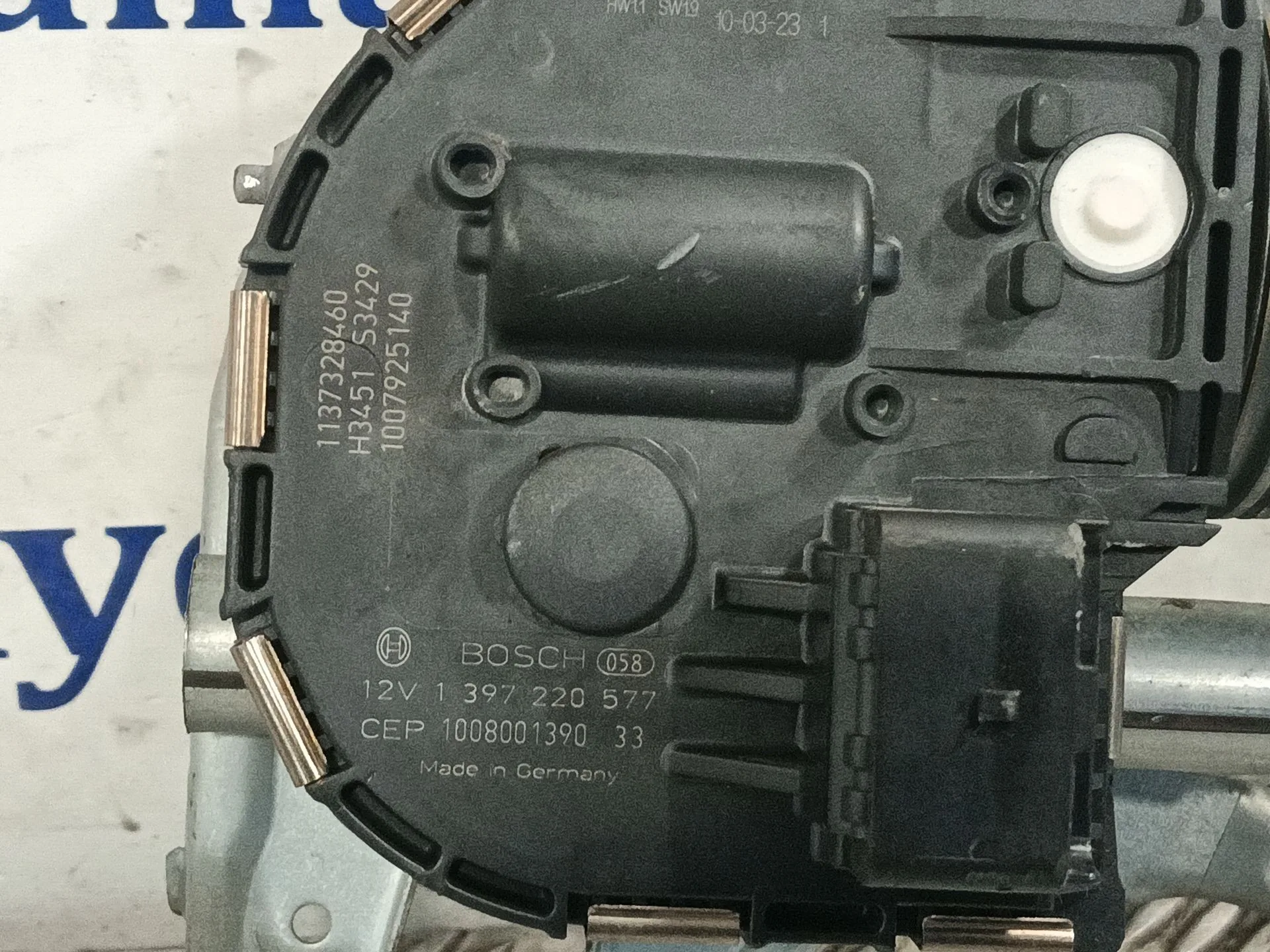 Motor Limpia Delantero para Peugeot 3008